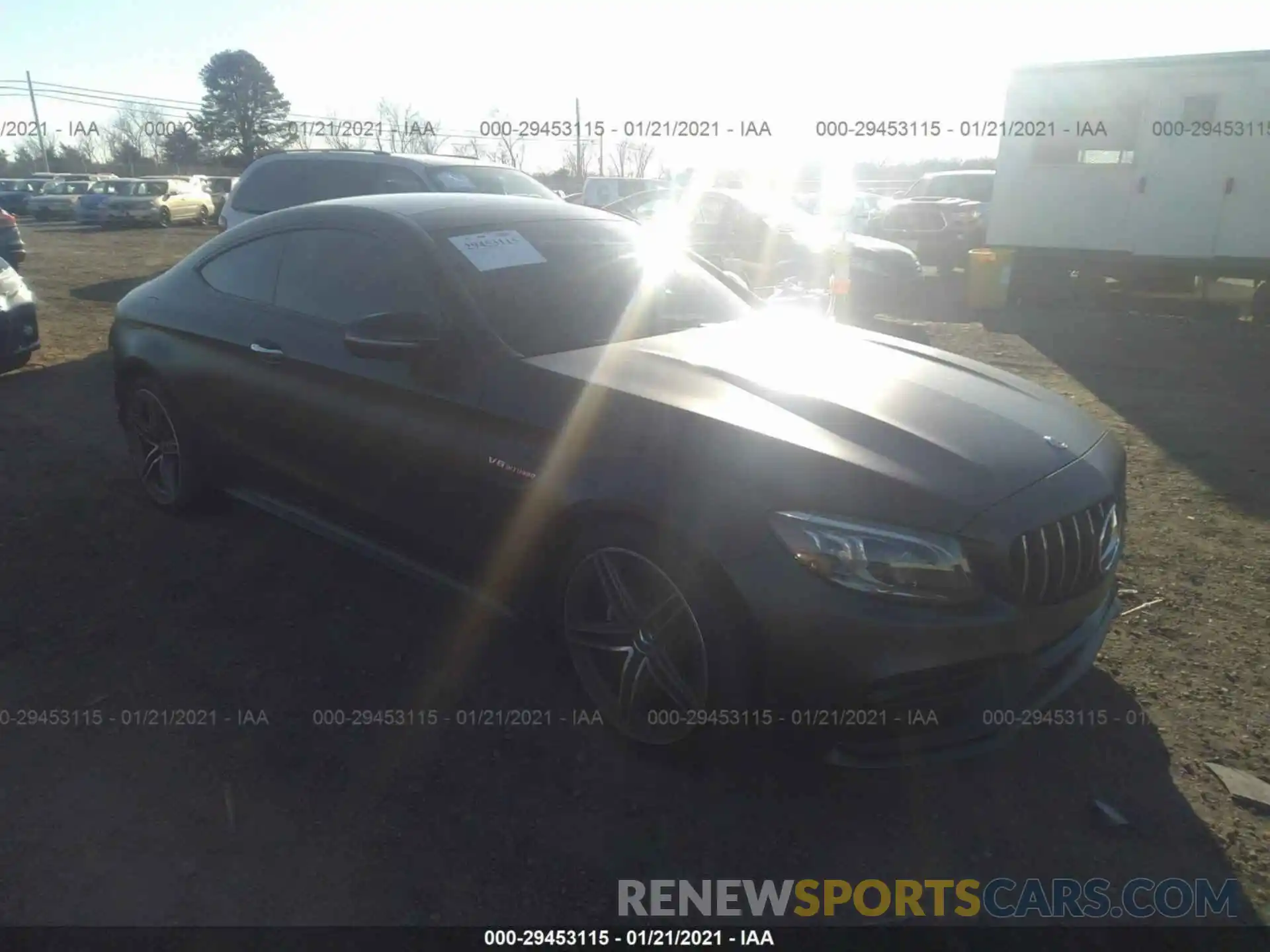 1 Photograph of a damaged car WDDWJ8GB3LF978903 MERCEDES-BENZ C-CLASS 2020