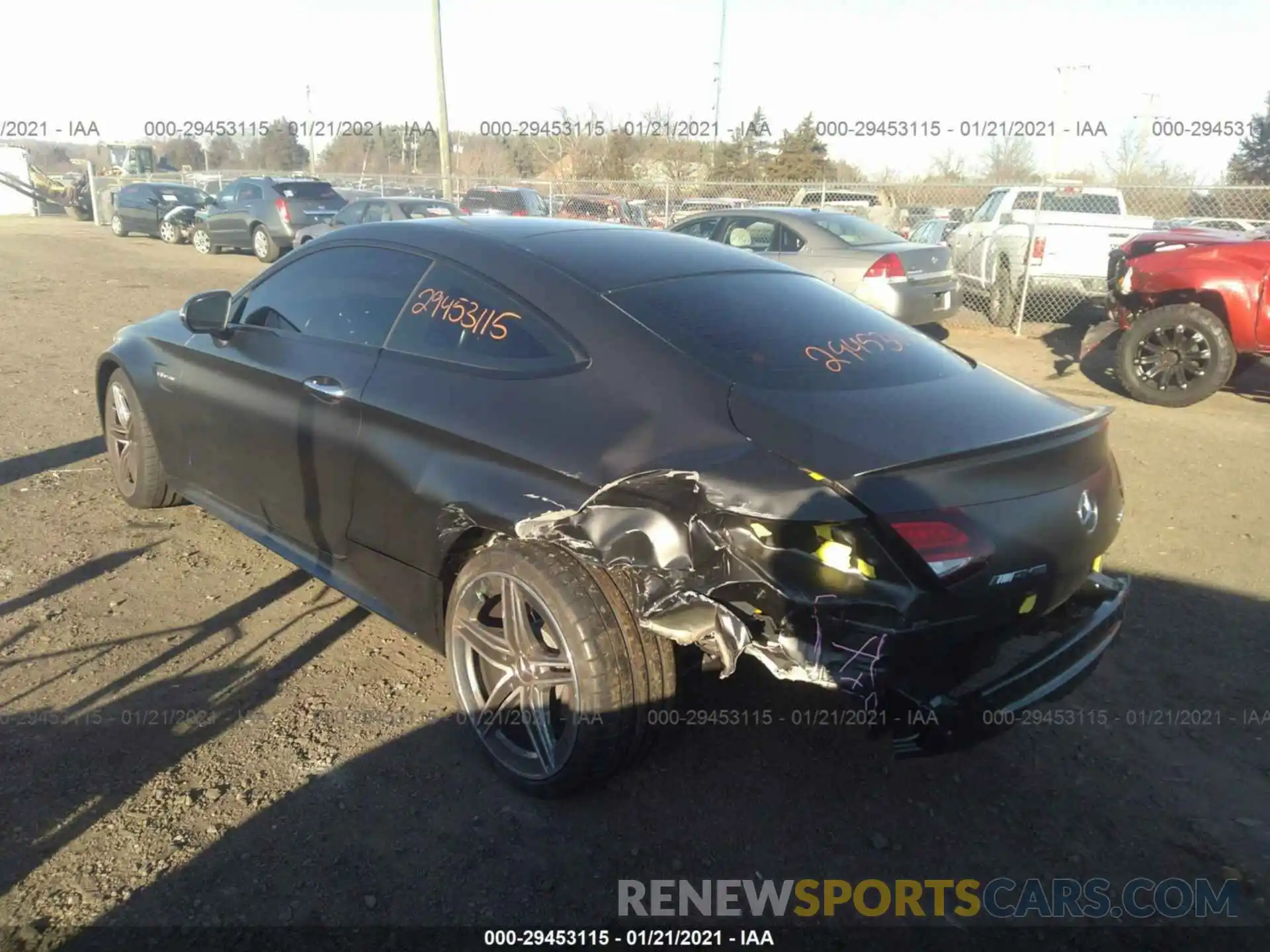 3 Photograph of a damaged car WDDWJ8GB3LF978903 MERCEDES-BENZ C-CLASS 2020