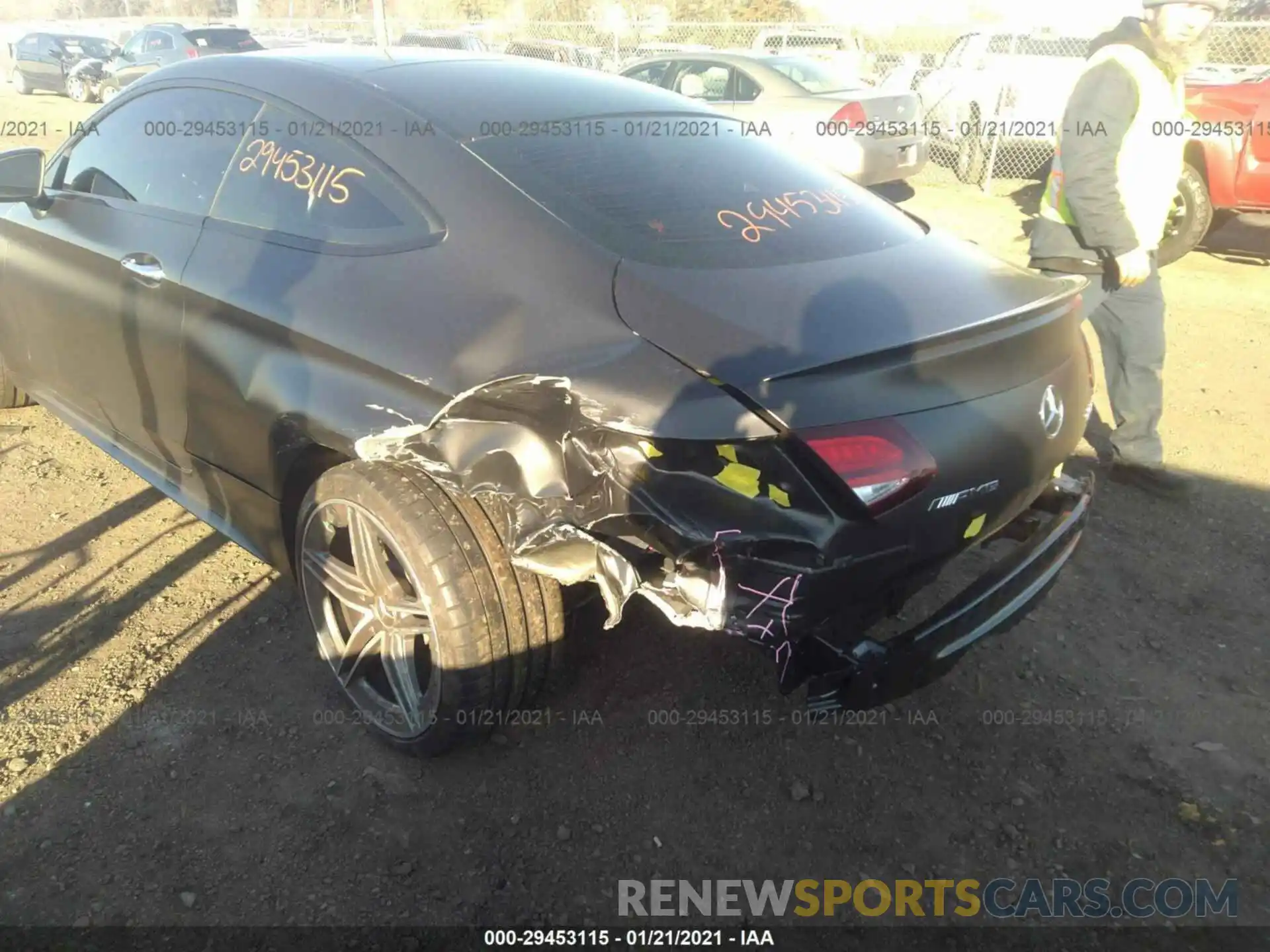 6 Photograph of a damaged car WDDWJ8GB3LF978903 MERCEDES-BENZ C-CLASS 2020