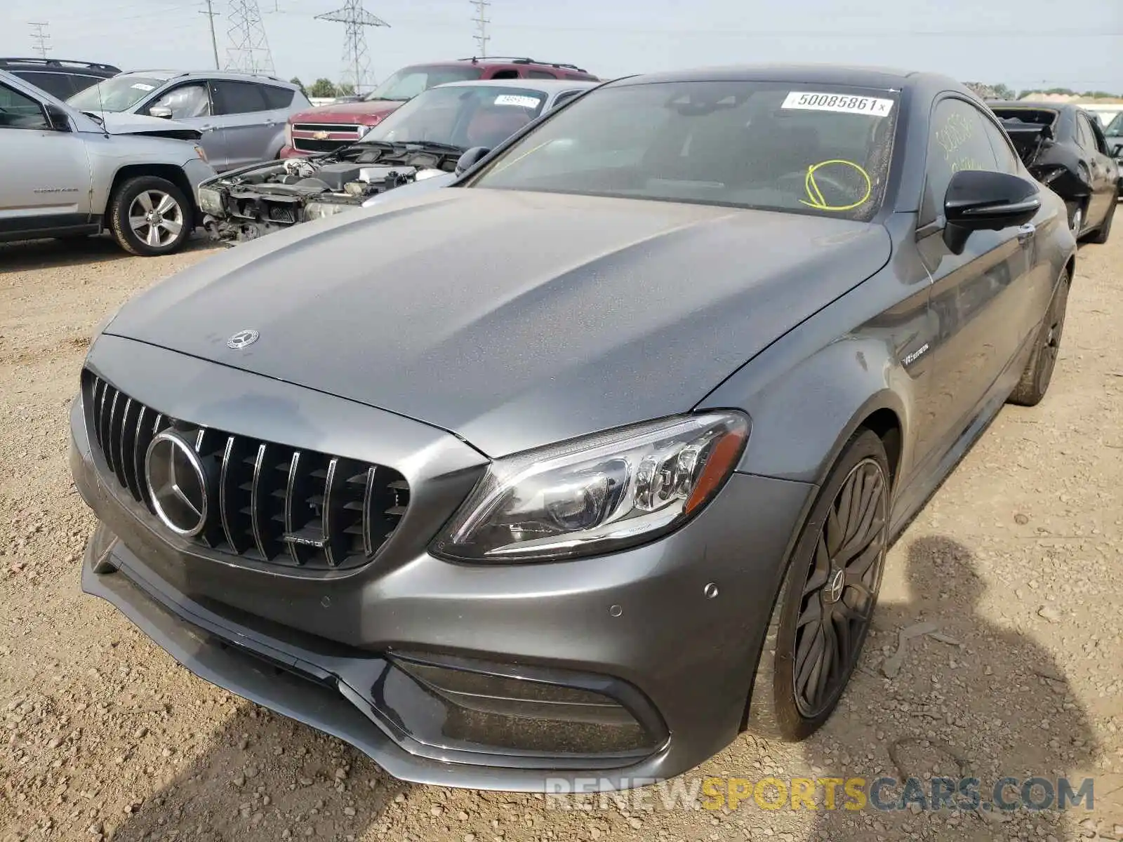 2 Photograph of a damaged car WDDWJ8GB5LF971001 MERCEDES-BENZ C-CLASS 2020