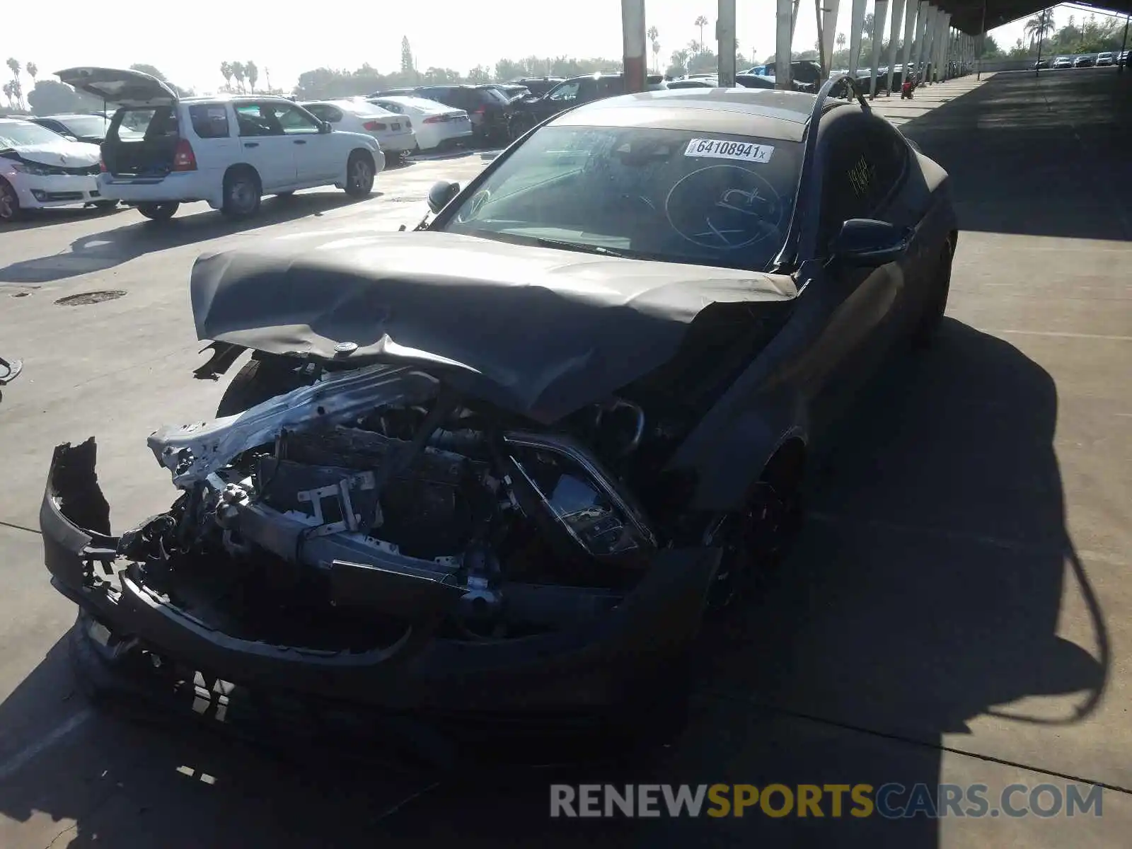 2 Photograph of a damaged car WDDWJ8HB1LF976193 MERCEDES-BENZ C-CLASS 2020