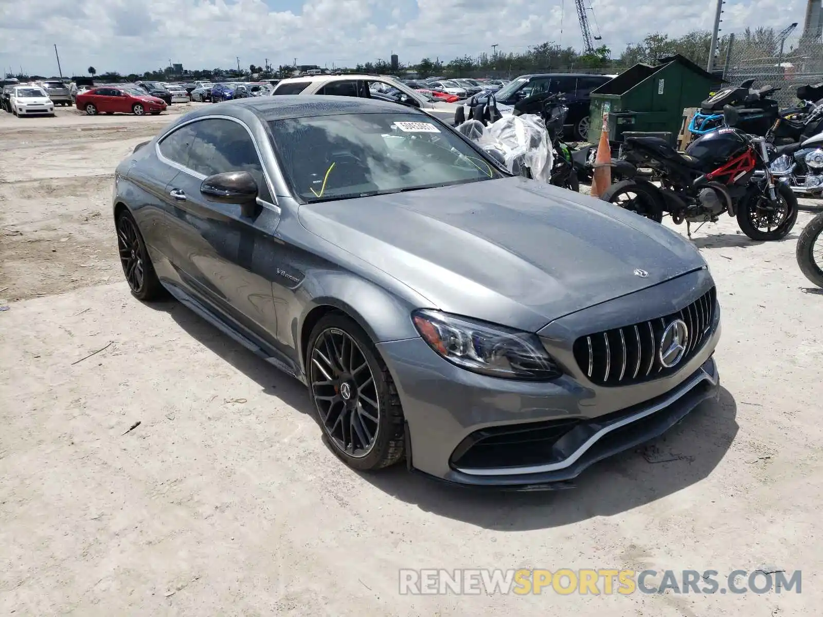 1 Photograph of a damaged car WDDWJ8HB5LF950079 MERCEDES-BENZ C-CLASS 2020