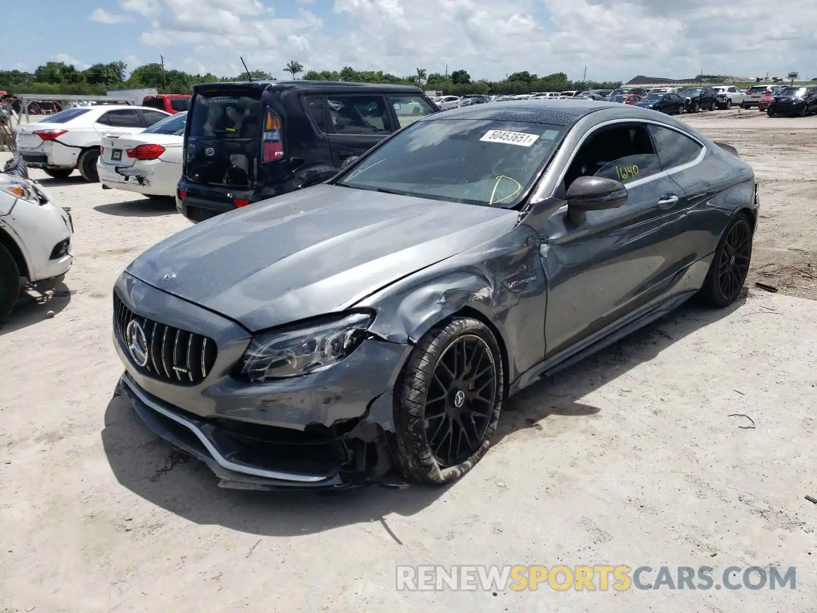 2 Photograph of a damaged car WDDWJ8HB5LF950079 MERCEDES-BENZ C-CLASS 2020