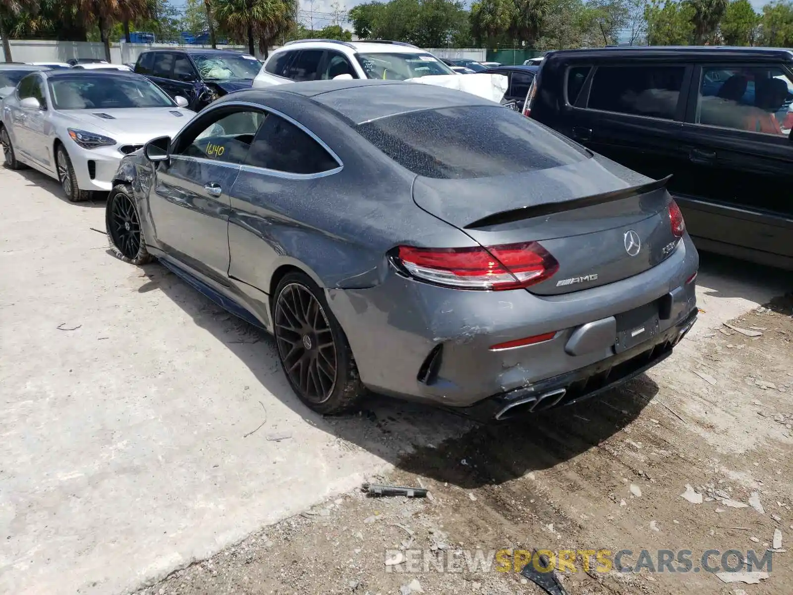 3 Photograph of a damaged car WDDWJ8HB5LF950079 MERCEDES-BENZ C-CLASS 2020