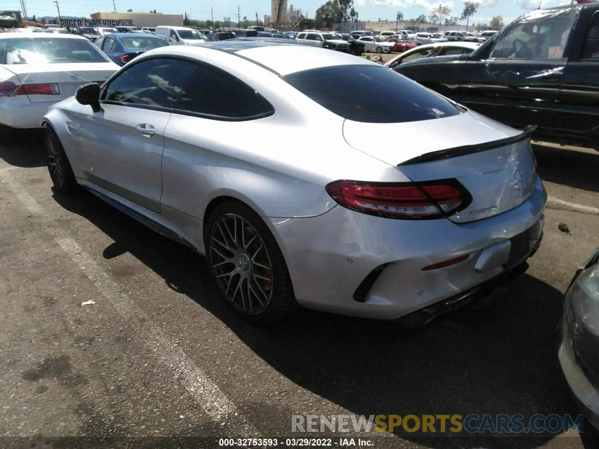 3 Photograph of a damaged car WDDWJ8HB5LF950809 MERCEDES-BENZ C-CLASS 2020