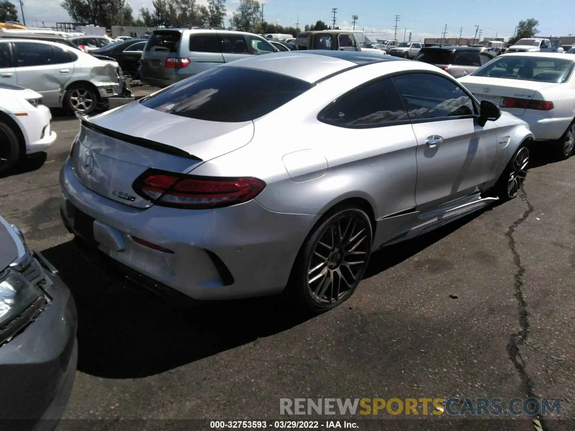 4 Photograph of a damaged car WDDWJ8HB5LF950809 MERCEDES-BENZ C-CLASS 2020