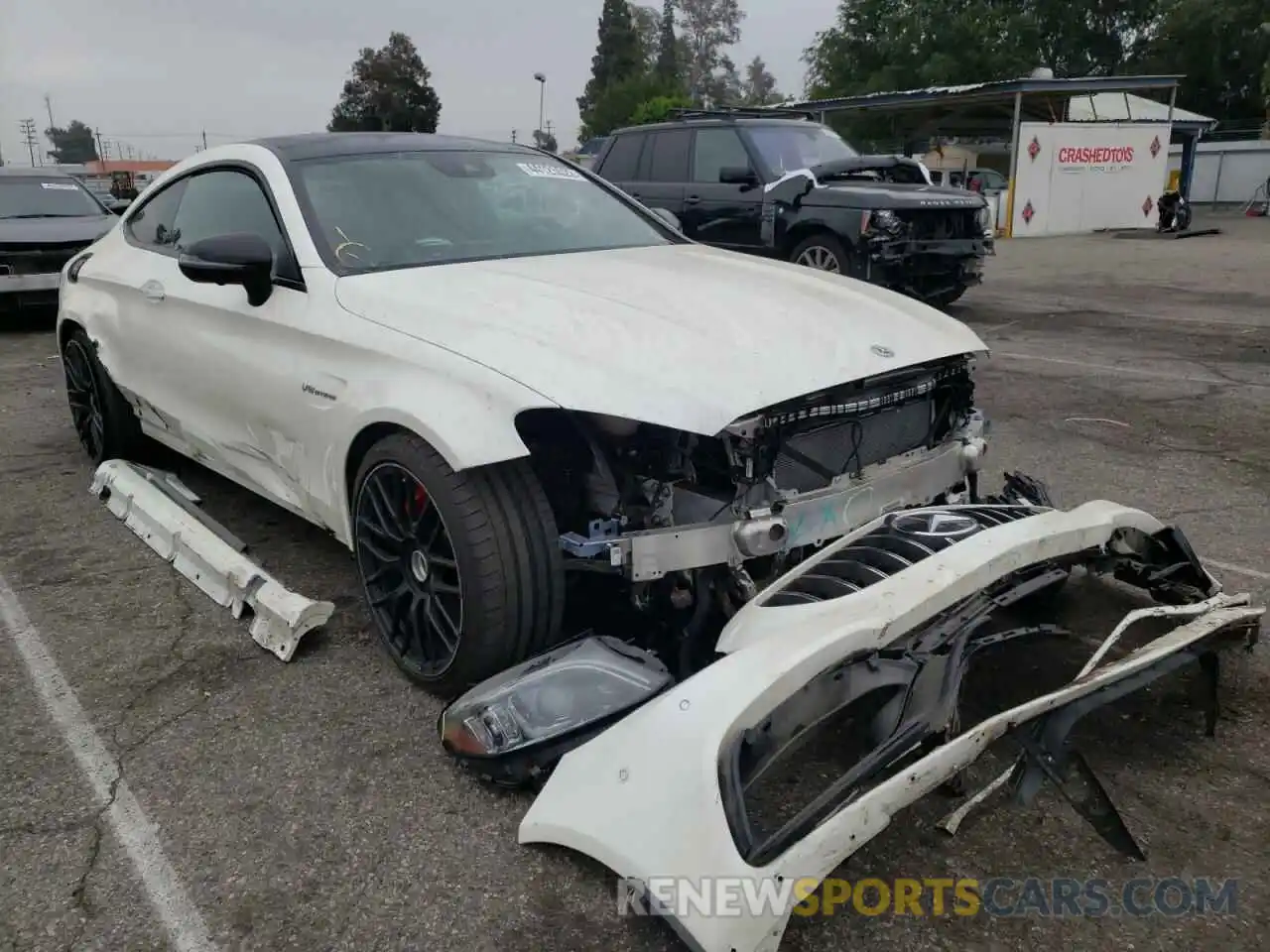 1 Photograph of a damaged car WDDWJ8HB5LF955752 MERCEDES-BENZ C-CLASS 2020