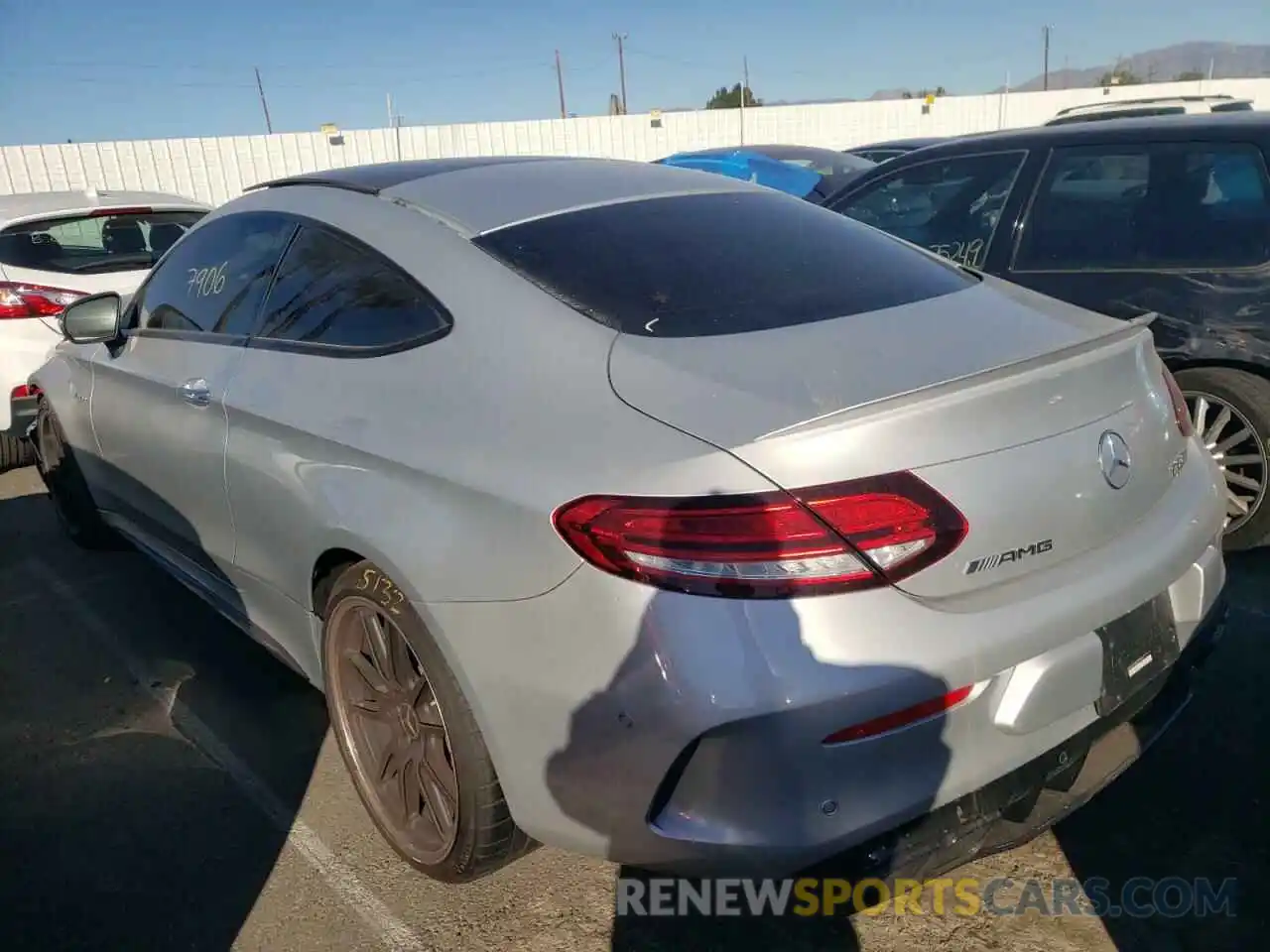 3 Photograph of a damaged car WDDWJ8HB8LF938458 MERCEDES-BENZ C-CLASS 2020