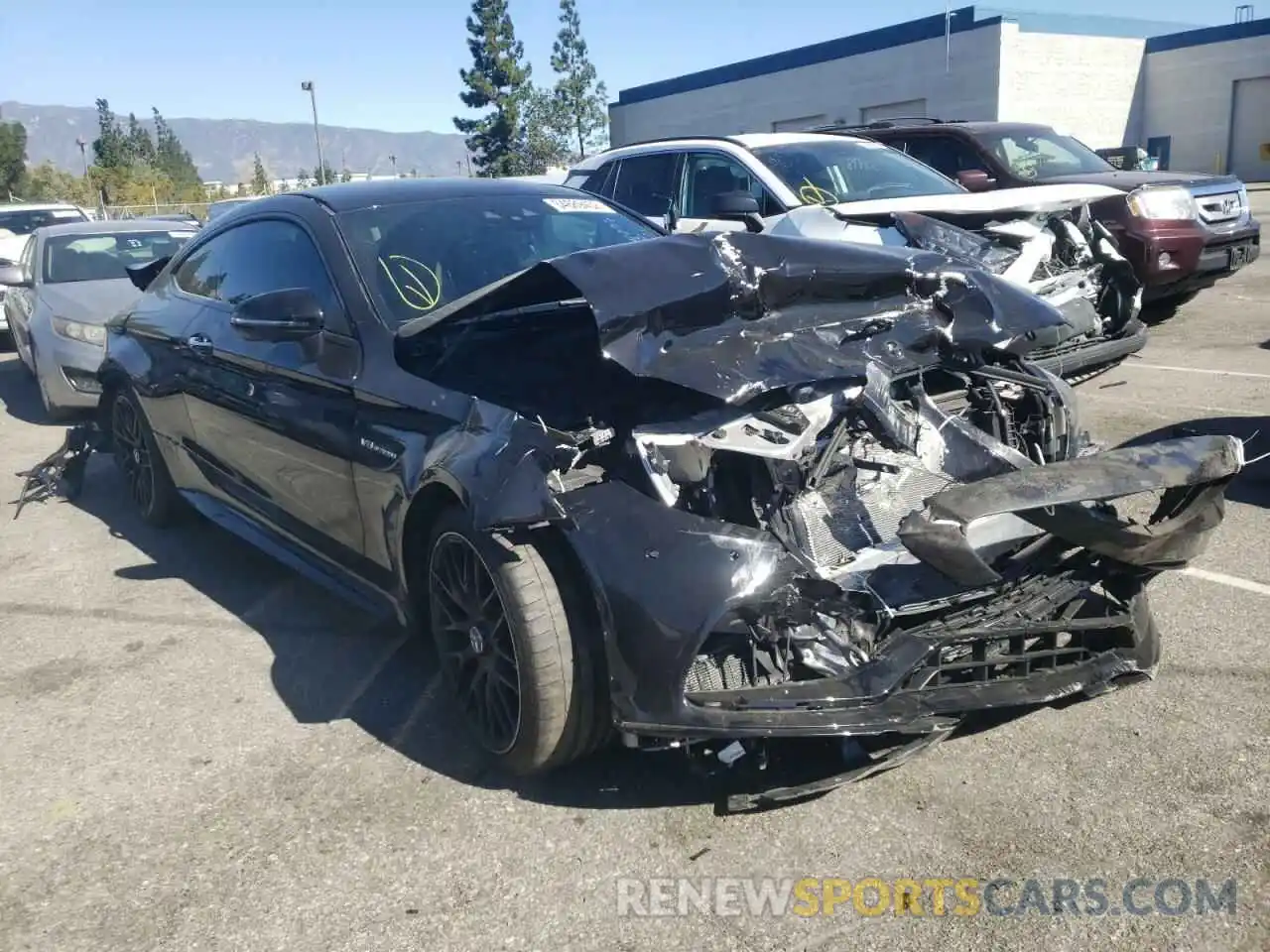 1 Photograph of a damaged car WDDWJ8HB9LF939652 MERCEDES-BENZ C-CLASS 2020