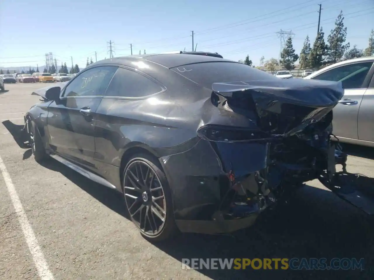 3 Photograph of a damaged car WDDWJ8HB9LF939652 MERCEDES-BENZ C-CLASS 2020