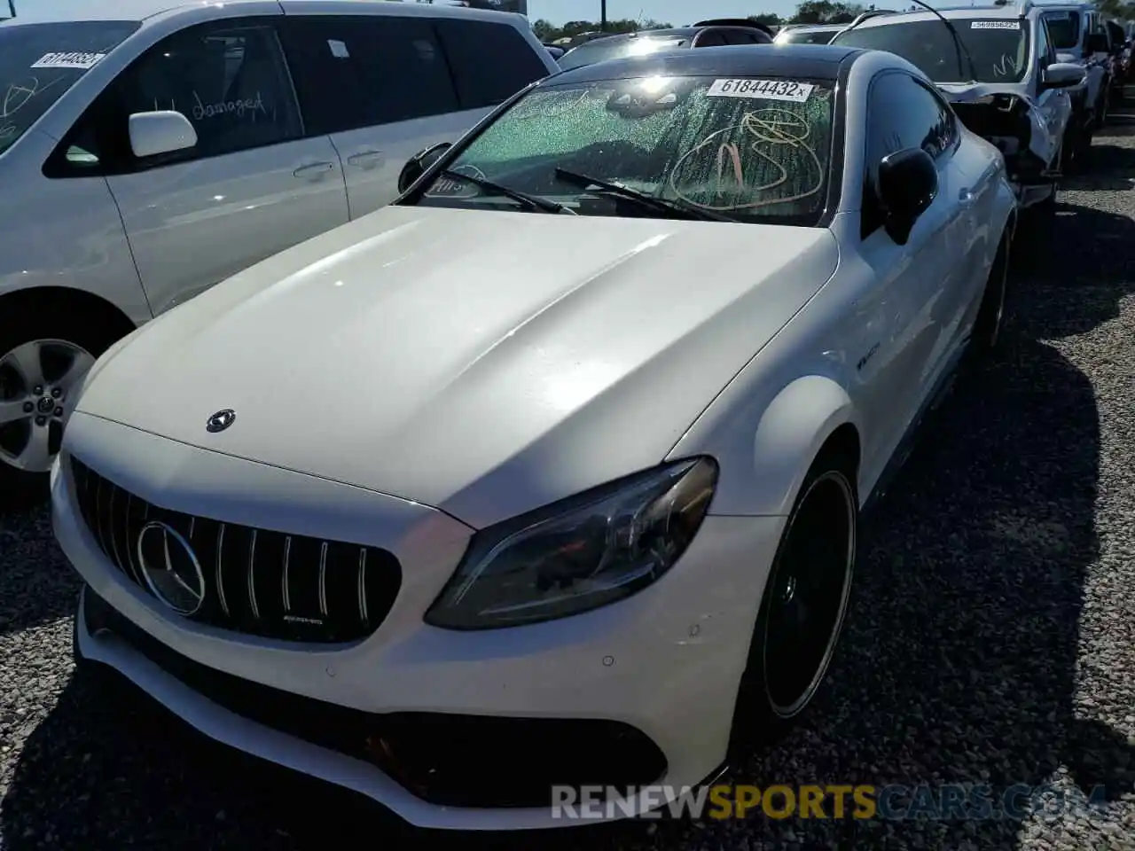 2 Photograph of a damaged car WDDWJ8HB9LF946049 MERCEDES-BENZ C-CLASS 2020