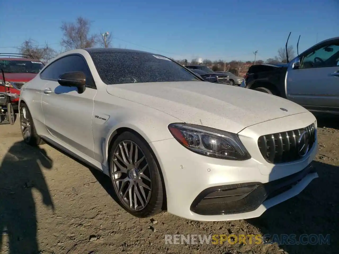 1 Photograph of a damaged car WDDWJ8HBXLF945945 MERCEDES-BENZ C-CLASS 2020