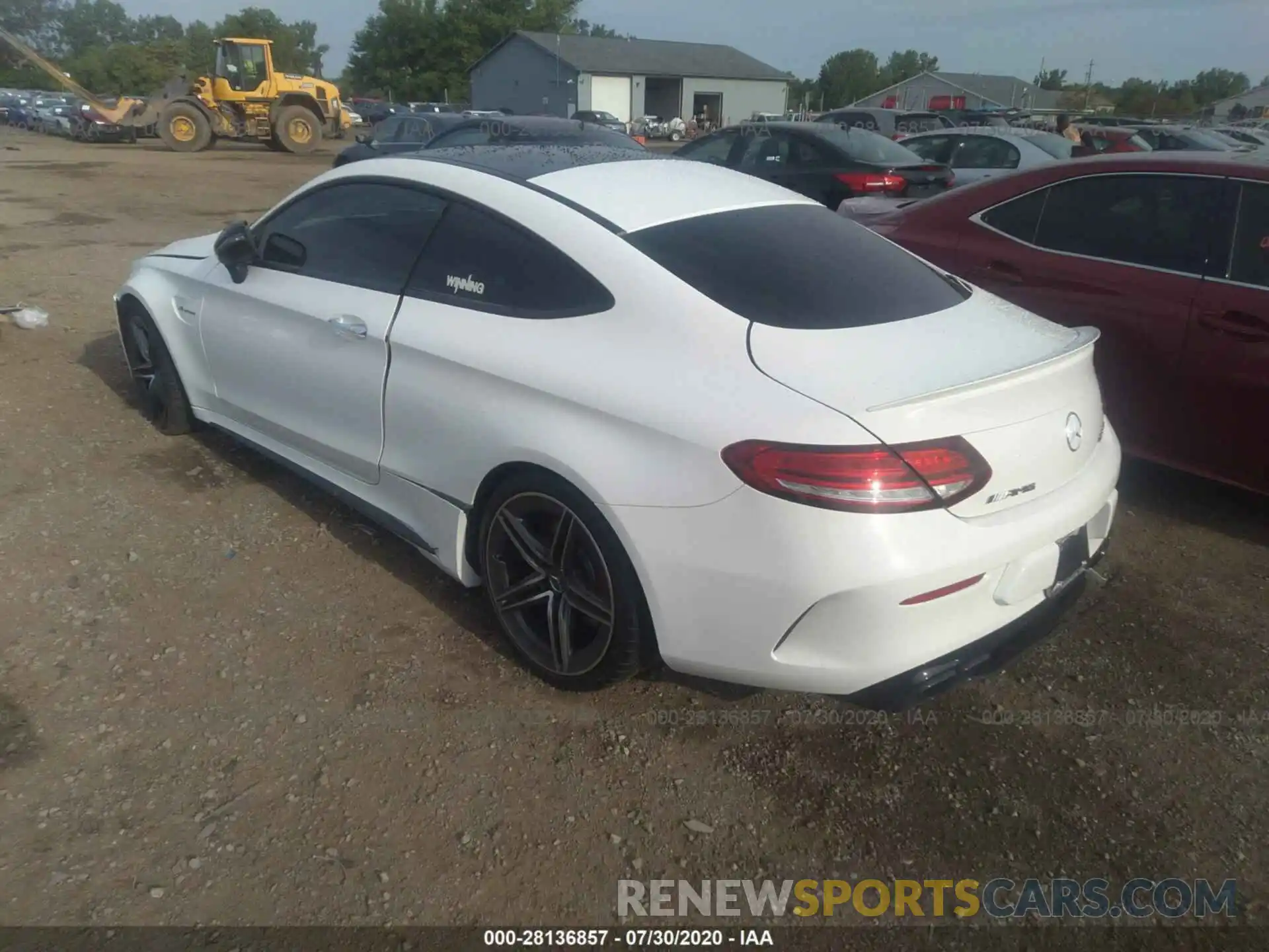 3 Photograph of a damaged car WDDWJ8HBXLF980372 MERCEDES-BENZ C-CLASS 2020