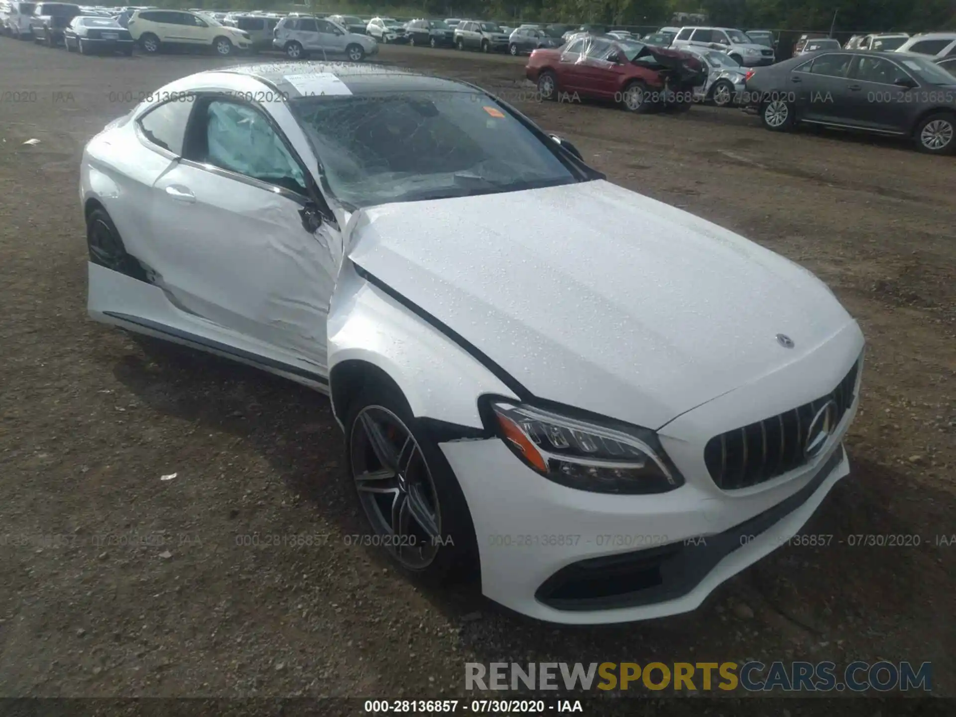 6 Photograph of a damaged car WDDWJ8HBXLF980372 MERCEDES-BENZ C-CLASS 2020