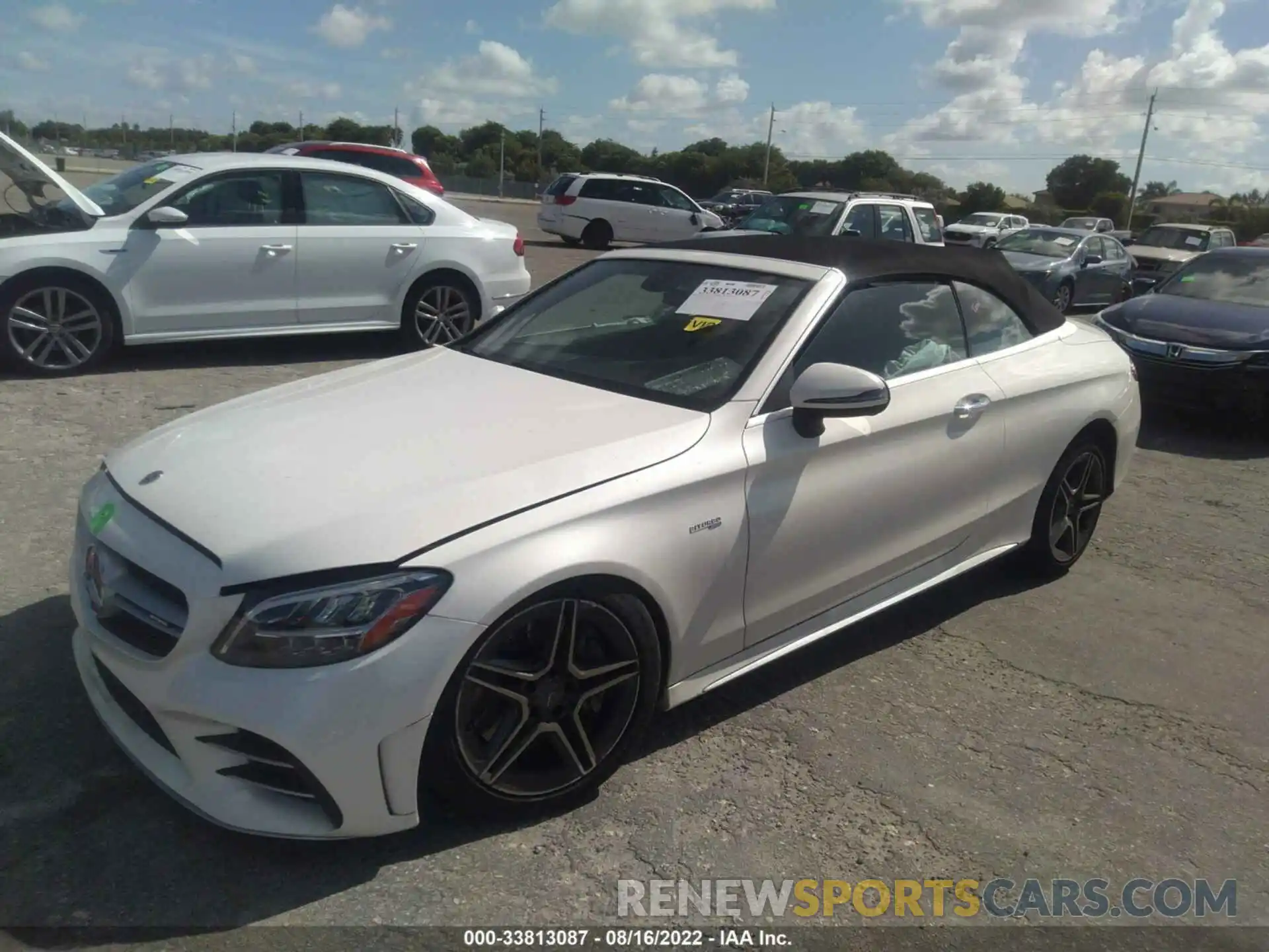 2 Photograph of a damaged car WDDWK6EB1LF948917 MERCEDES-BENZ C-CLASS 2020