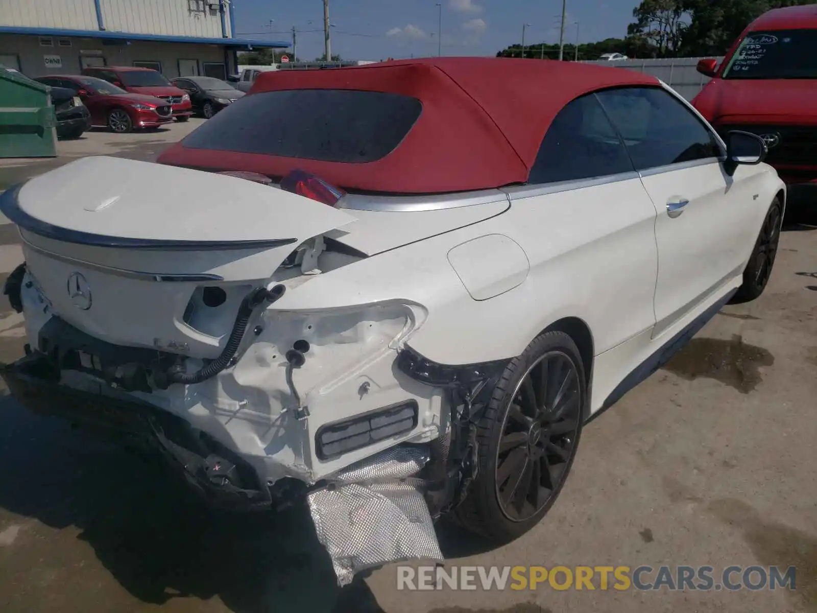 4 Photograph of a damaged car WDDWK6EBXLF965487 MERCEDES-BENZ C CLASS 2020