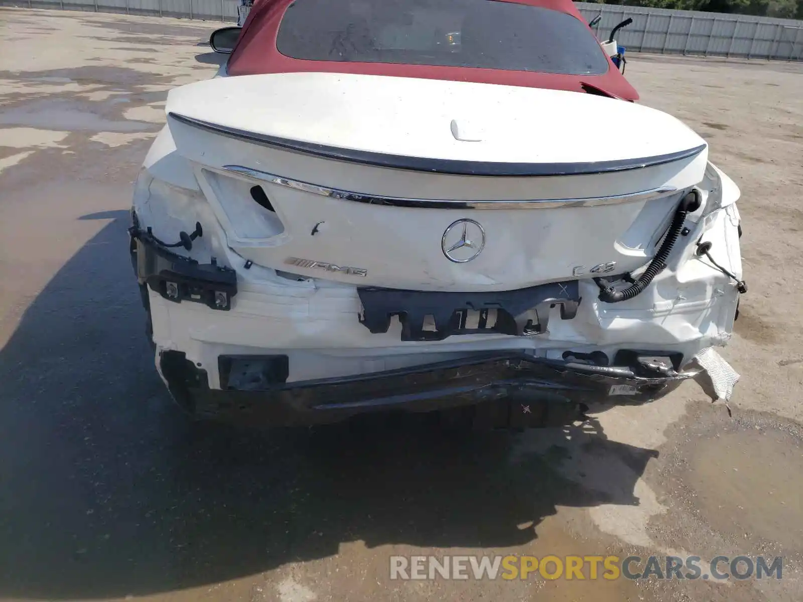 9 Photograph of a damaged car WDDWK6EBXLF965487 MERCEDES-BENZ C CLASS 2020