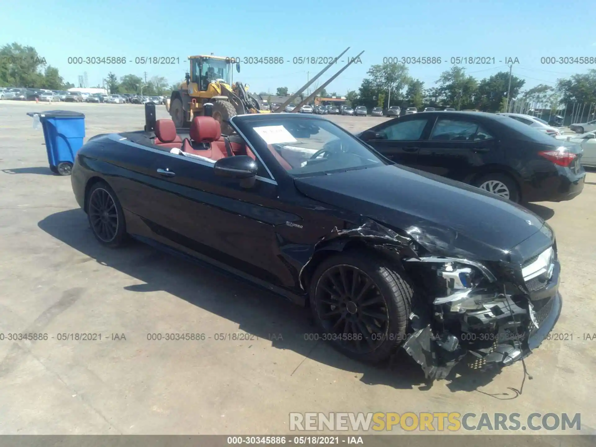 1 Photograph of a damaged car WDDWK6EBXLF972276 MERCEDES-BENZ C-CLASS 2020