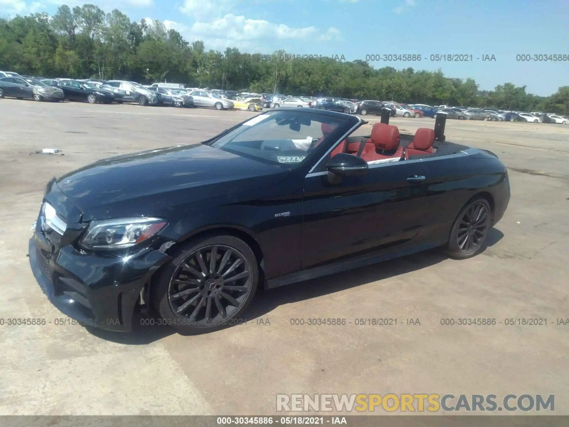 2 Photograph of a damaged car WDDWK6EBXLF972276 MERCEDES-BENZ C-CLASS 2020