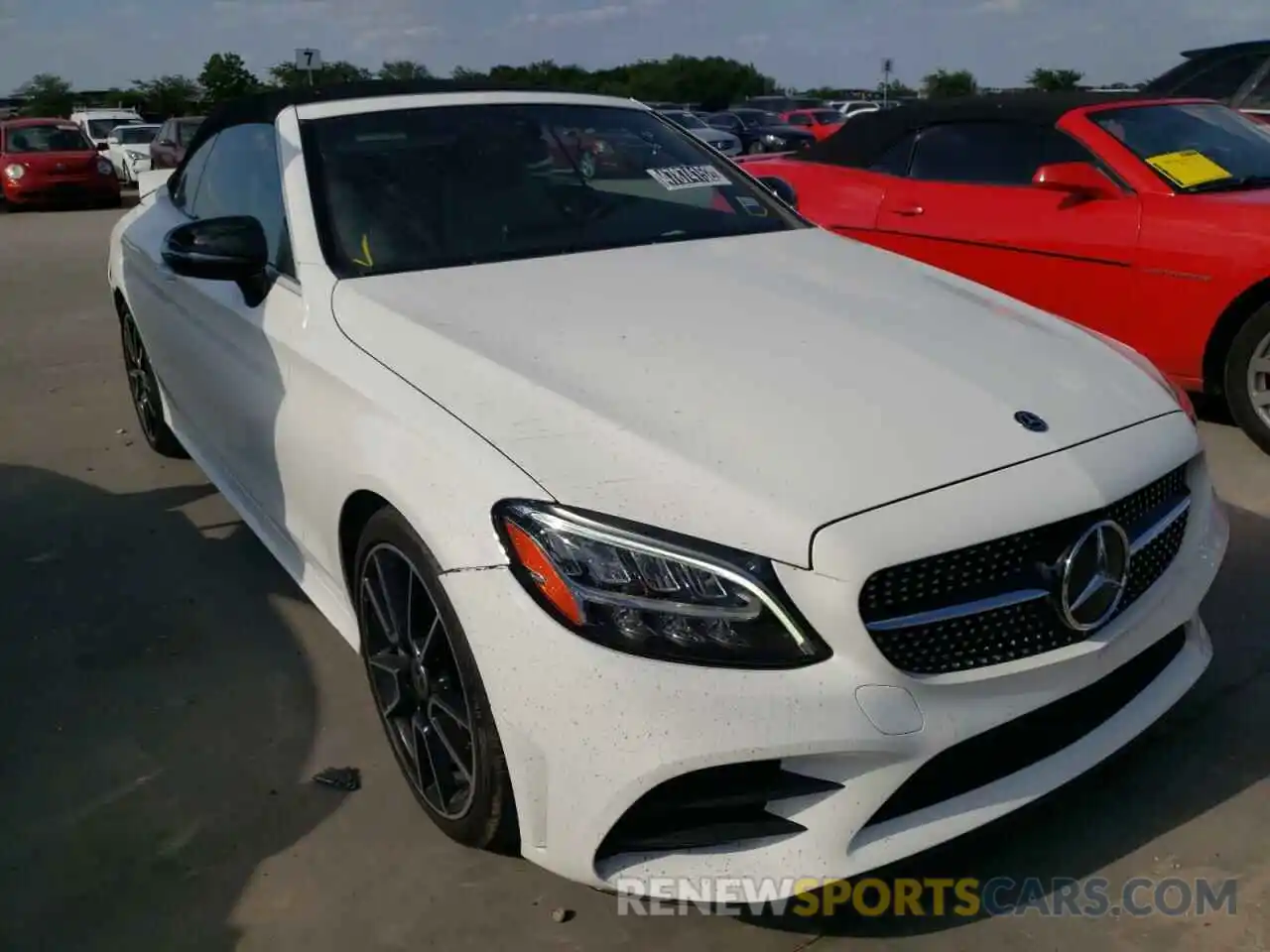 1 Photograph of a damaged car WDDWK8DB3LF949760 MERCEDES-BENZ C-CLASS 2020