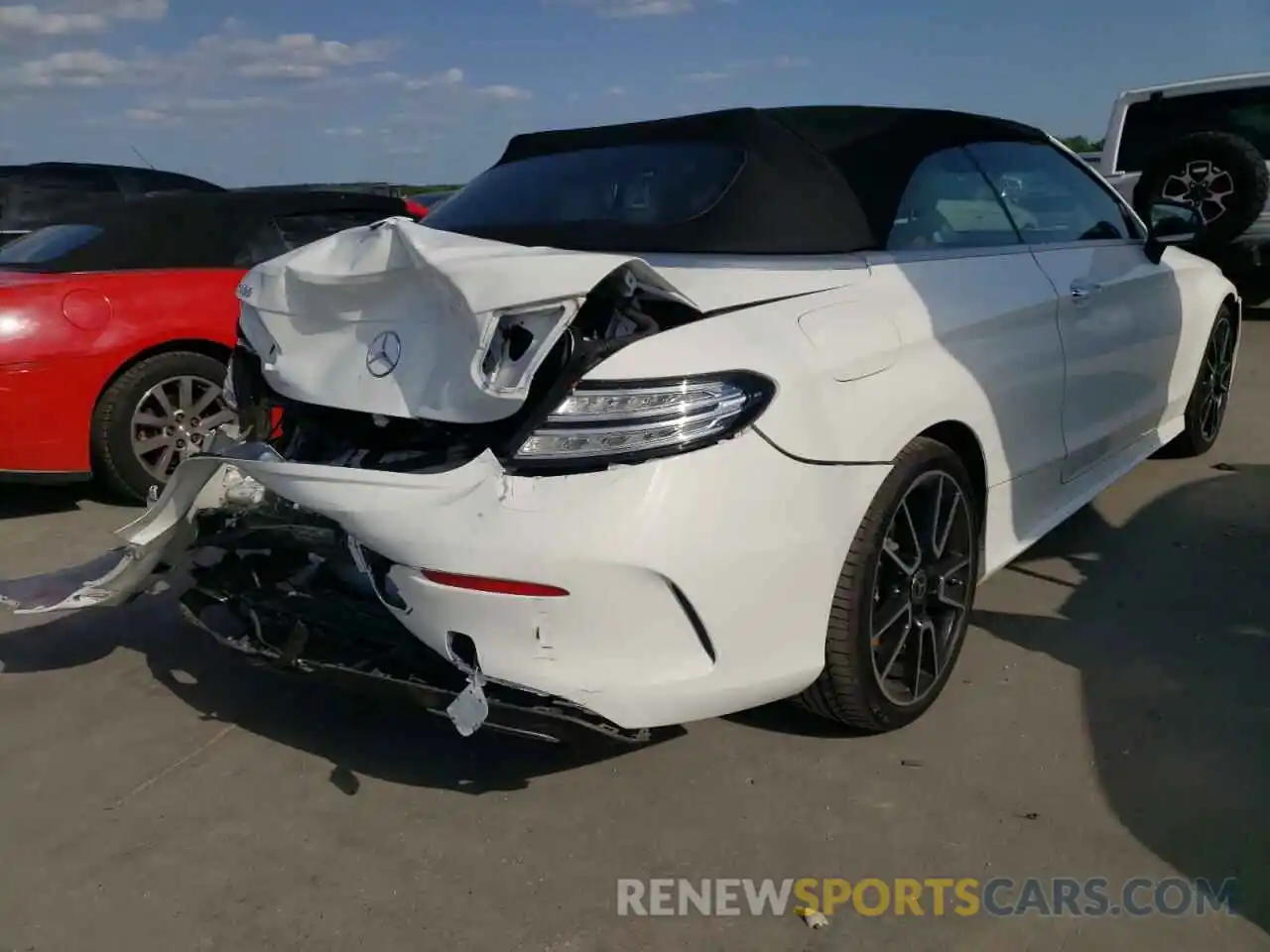 4 Photograph of a damaged car WDDWK8DB3LF949760 MERCEDES-BENZ C-CLASS 2020