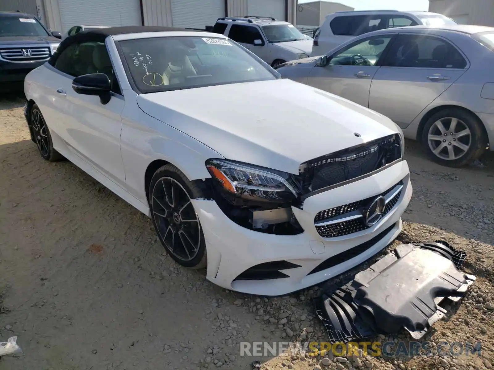 1 Photograph of a damaged car WDDWK8DB4LF965403 MERCEDES-BENZ C-CLASS 2020