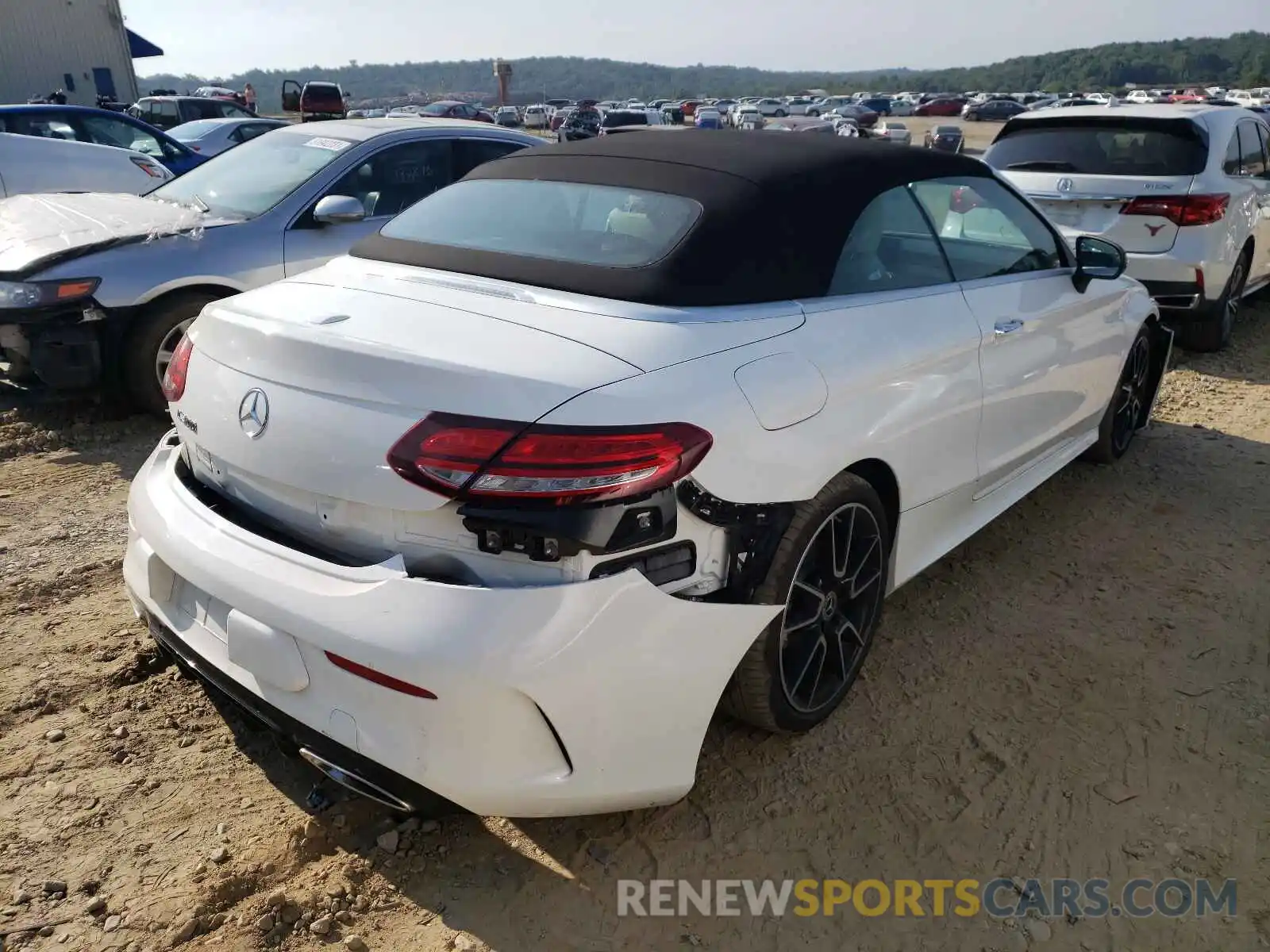 4 Photograph of a damaged car WDDWK8DB4LF965403 MERCEDES-BENZ C-CLASS 2020