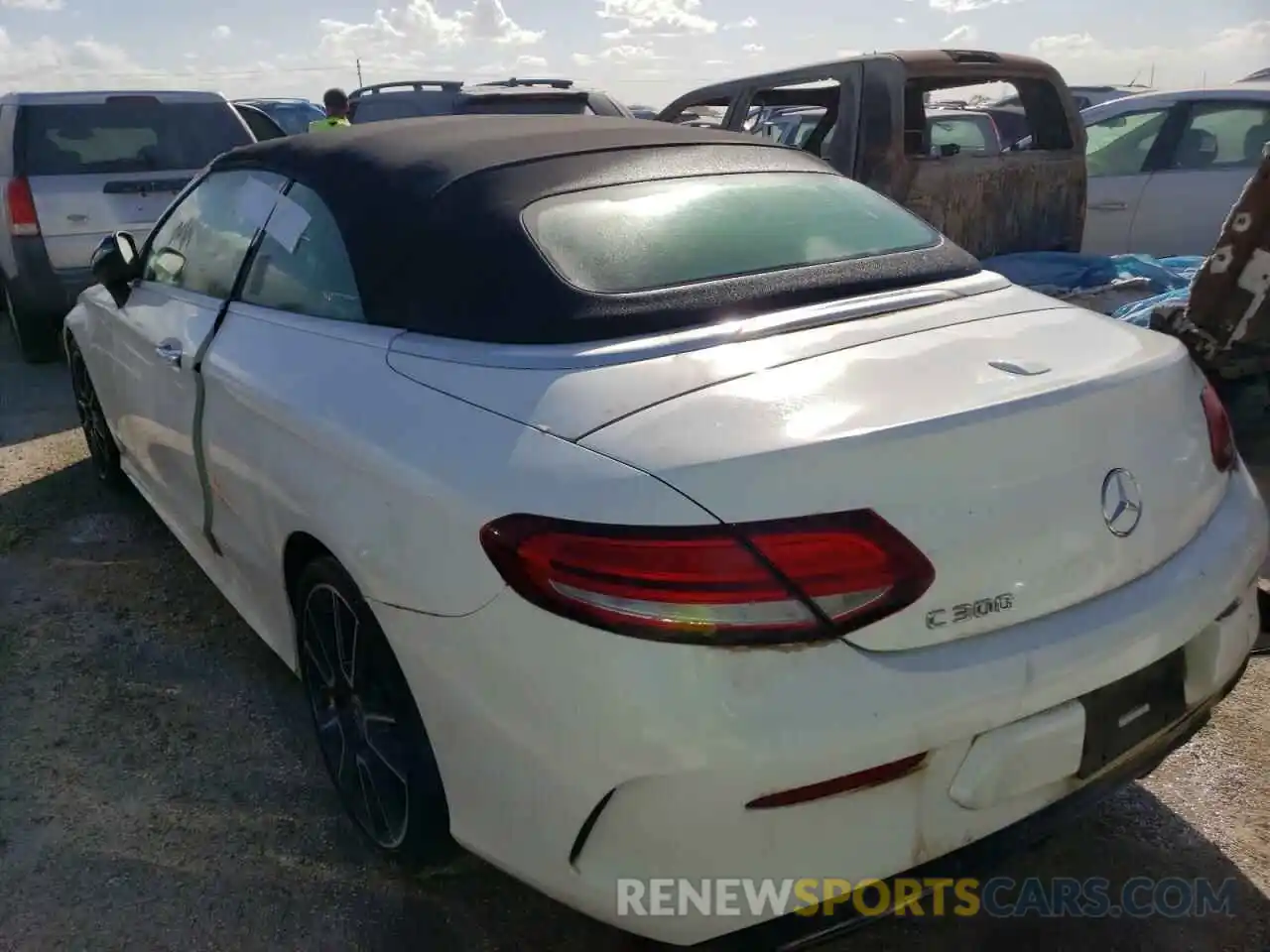 3 Photograph of a damaged car WDDWK8DB8LF937023 MERCEDES-BENZ C-CLASS 2020