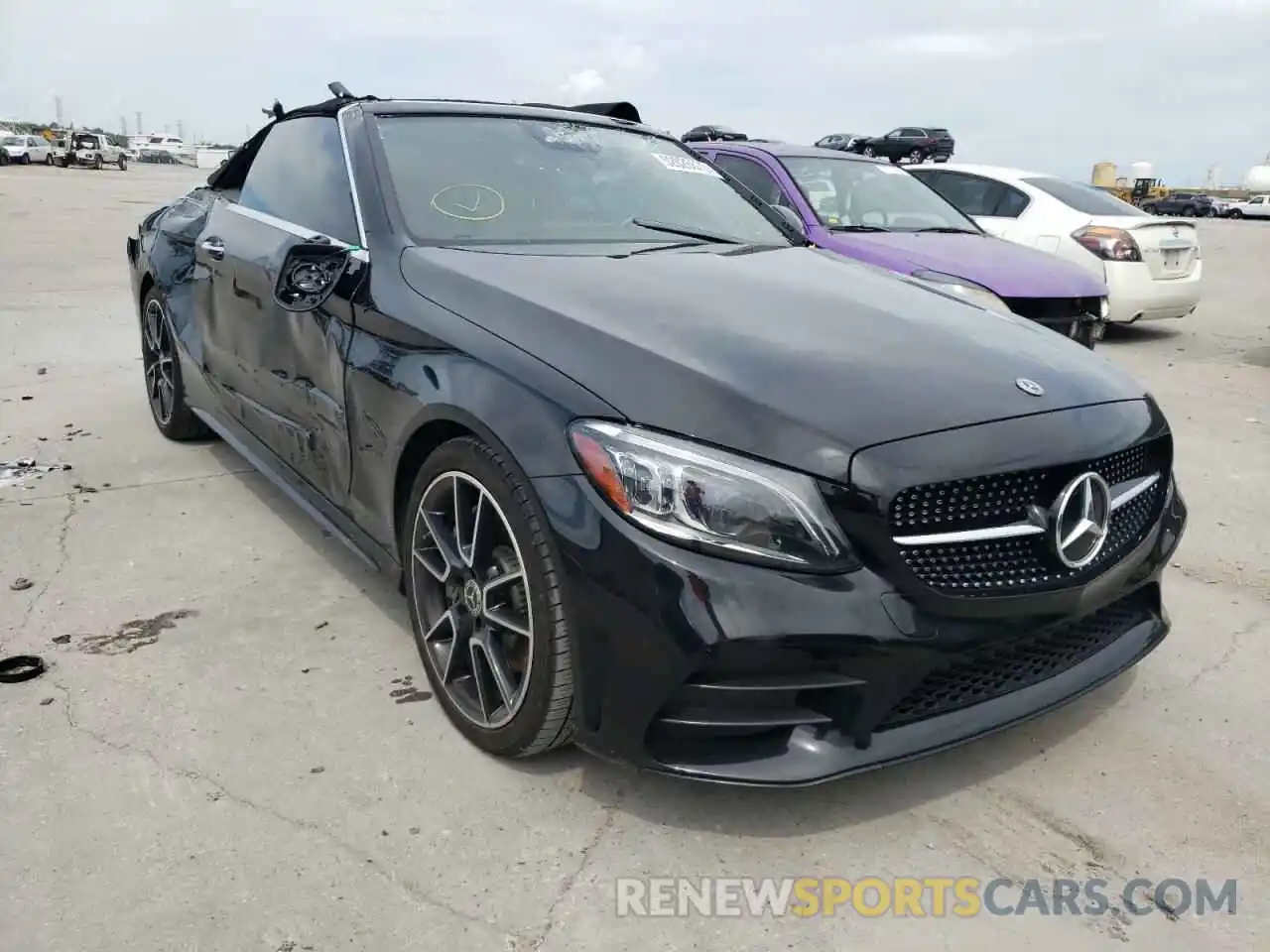 1 Photograph of a damaged car WDDWK8DB9LF973514 MERCEDES-BENZ C-CLASS 2020