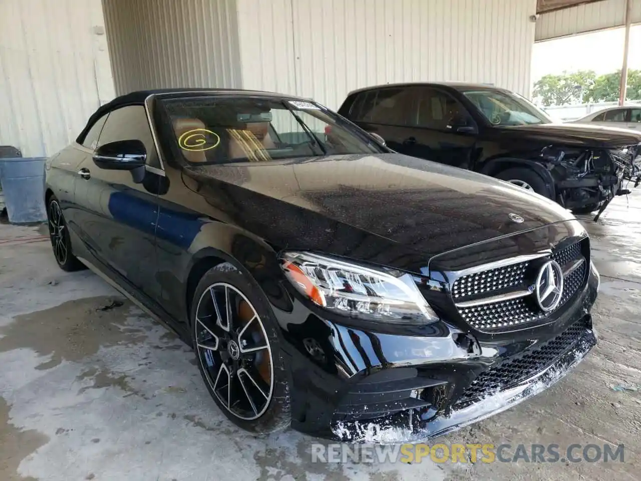 1 Photograph of a damaged car WDDWK8DBXLF935595 MERCEDES-BENZ C-CLASS 2020