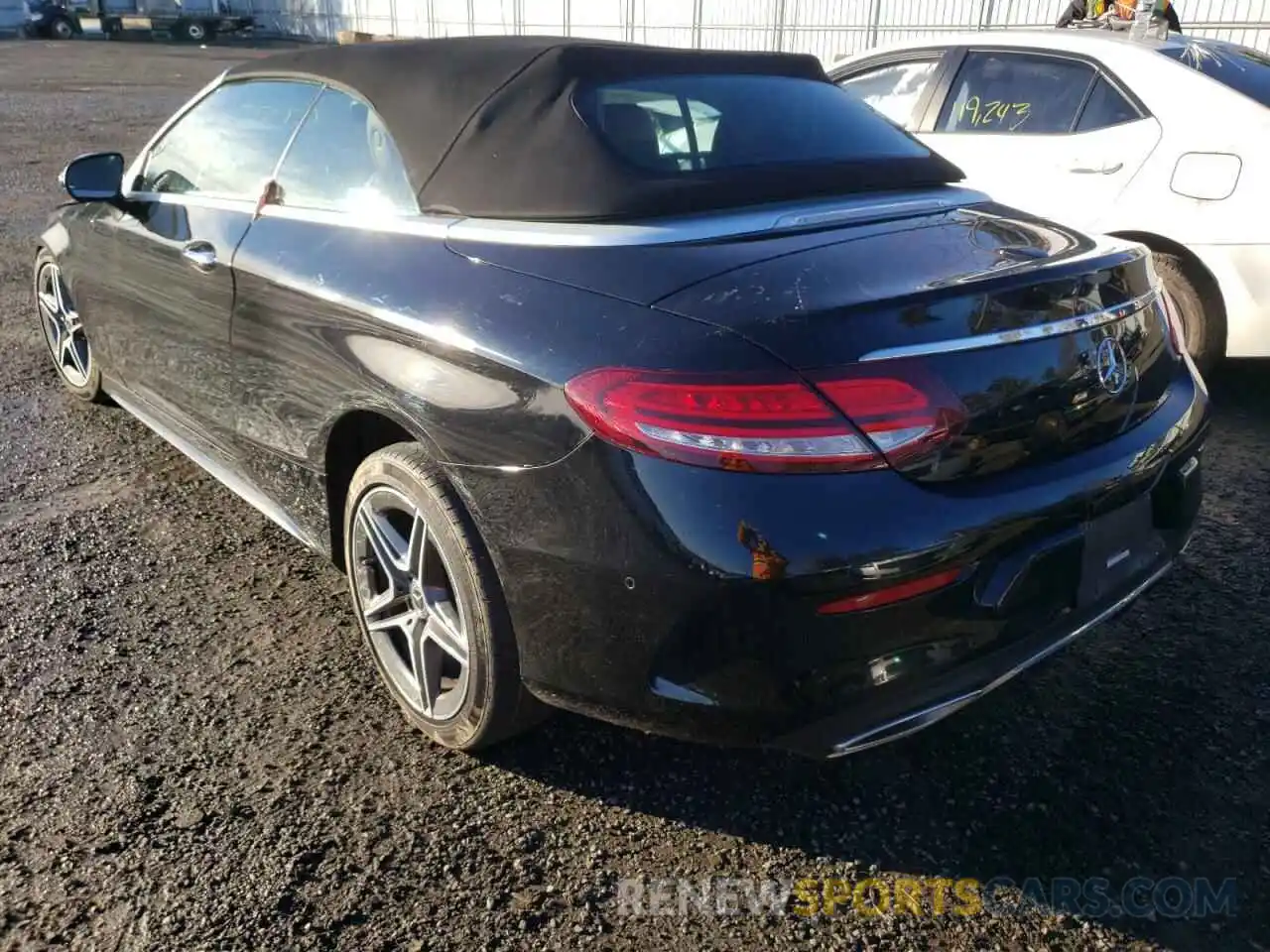 3 Photograph of a damaged car WDDWK8EB1LF934978 MERCEDES-BENZ C-CLASS 2020