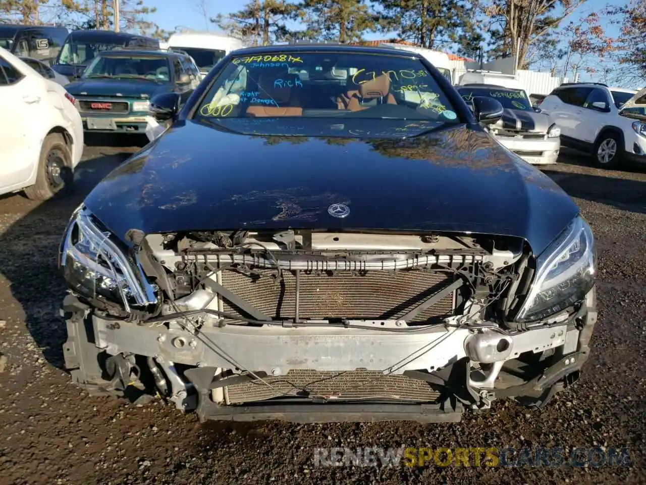 9 Photograph of a damaged car WDDWK8EB1LF934978 MERCEDES-BENZ C-CLASS 2020