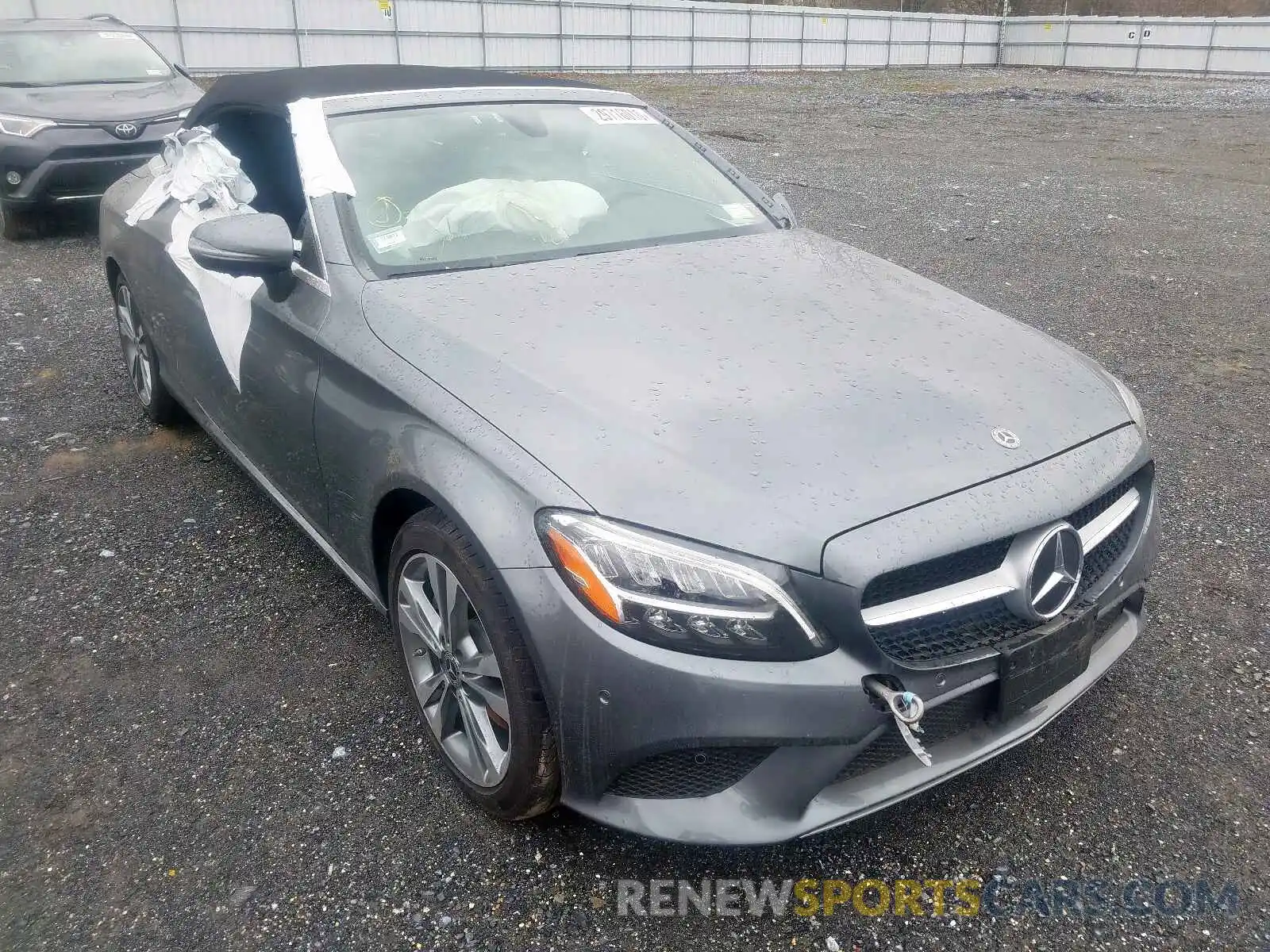 1 Photograph of a damaged car WDDWK8EB1LF973621 MERCEDES-BENZ C CLASS 2020