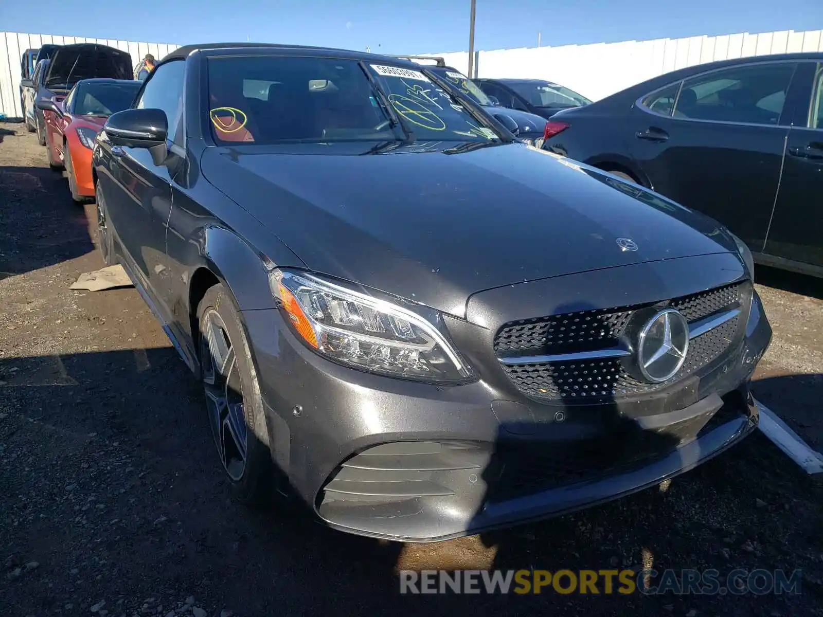 1 Photograph of a damaged car WDDWK8EB3LF960174 MERCEDES-BENZ C-CLASS 2020