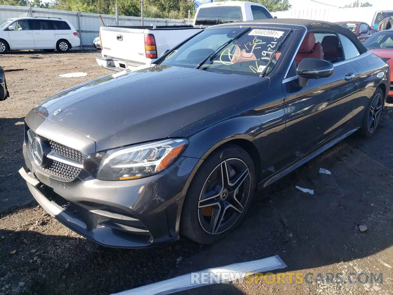 2 Photograph of a damaged car WDDWK8EB3LF960174 MERCEDES-BENZ C-CLASS 2020