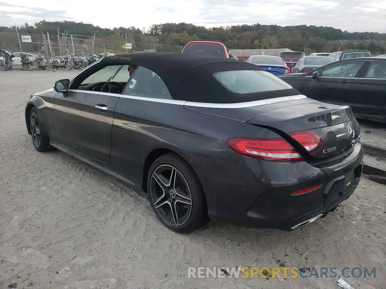 3 Photograph of a damaged car WDDWK8EB3LF960174 MERCEDES-BENZ C-CLASS 2020