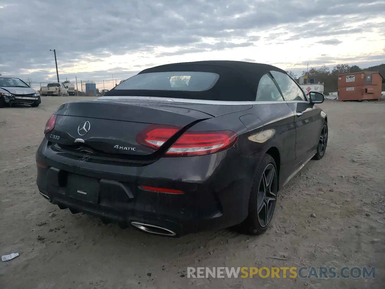 4 Photograph of a damaged car WDDWK8EB3LF960174 MERCEDES-BENZ C-CLASS 2020