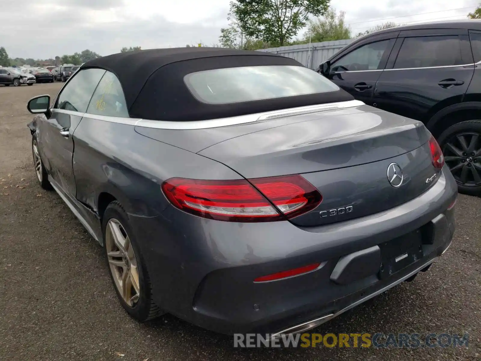 3 Photograph of a damaged car WDDWK8EB4LF955484 MERCEDES-BENZ C-CLASS 2020