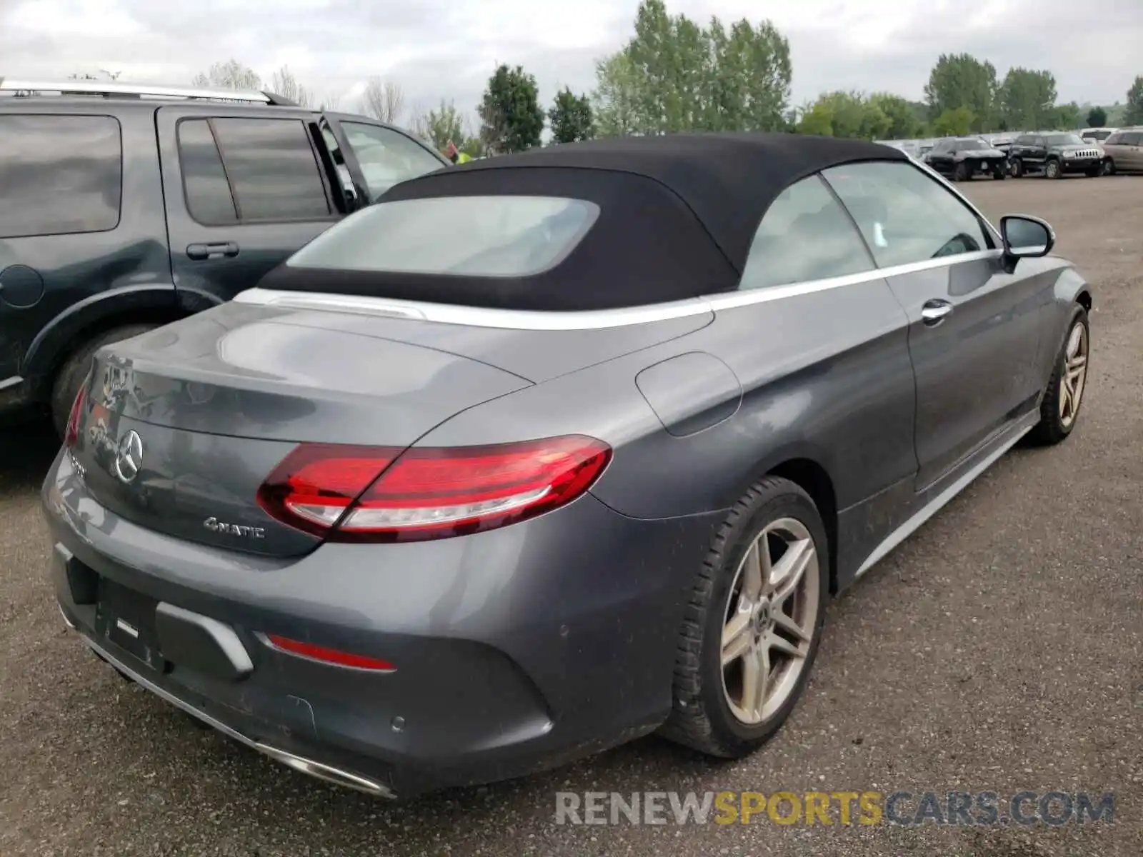 4 Photograph of a damaged car WDDWK8EB4LF955484 MERCEDES-BENZ C-CLASS 2020