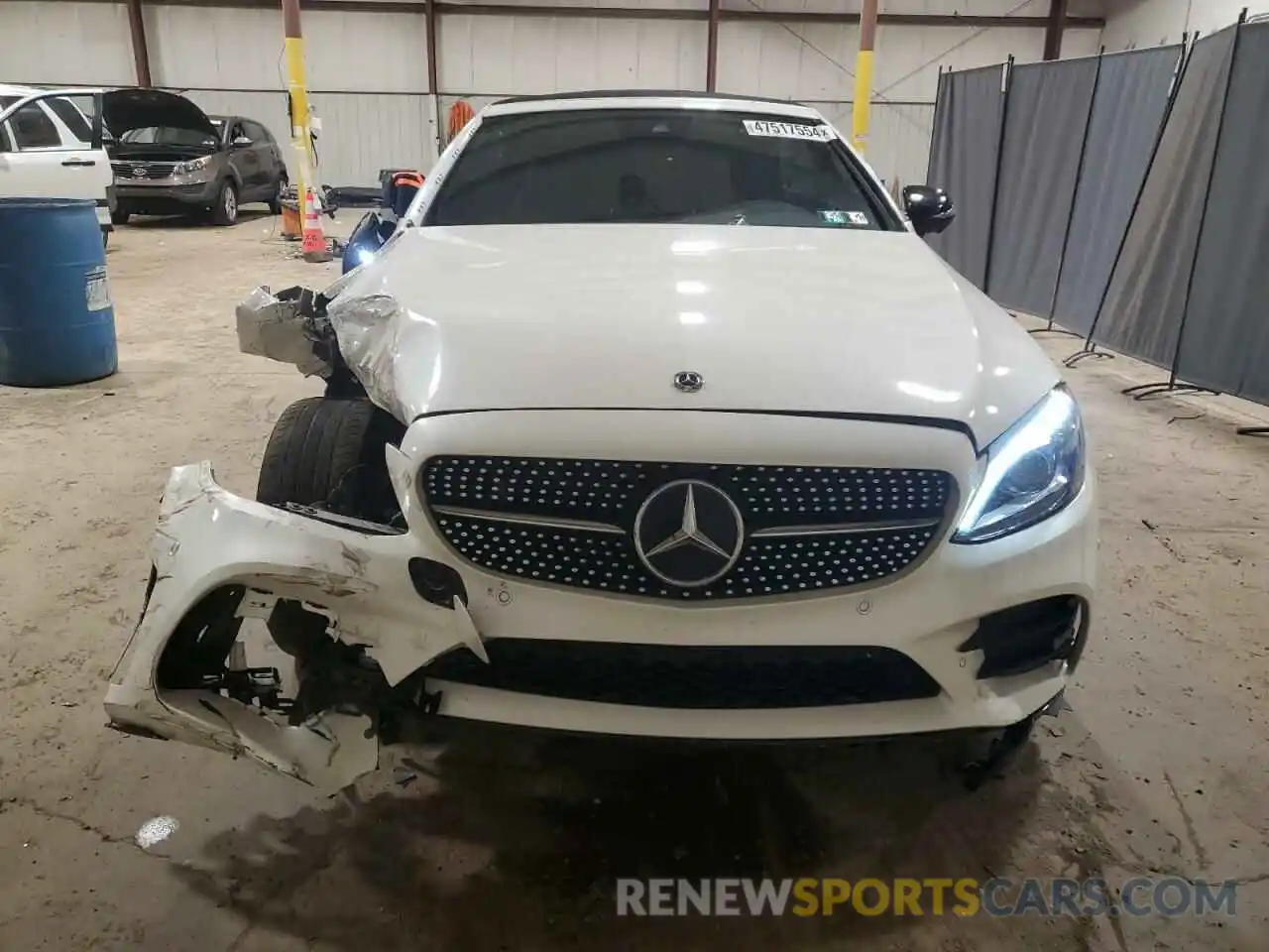 5 Photograph of a damaged car WDDWK8EB5LF943988 MERCEDES-BENZ C-CLASS 2020