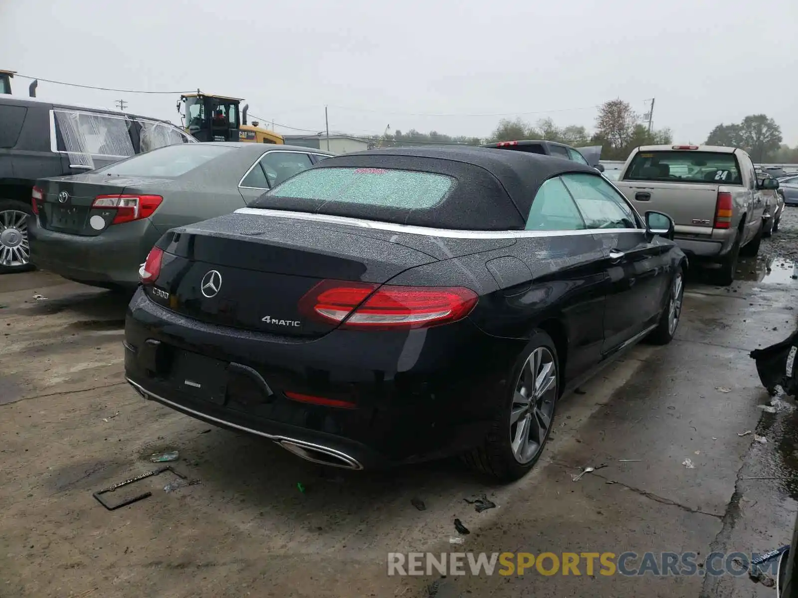 4 Photograph of a damaged car WDDWK8EB5LF961603 MERCEDES-BENZ C CLASS 2020