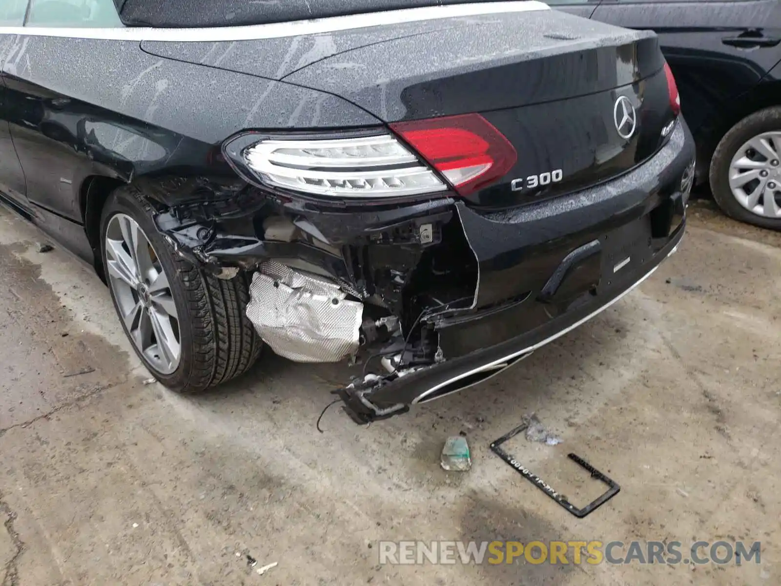 9 Photograph of a damaged car WDDWK8EB5LF961603 MERCEDES-BENZ C CLASS 2020