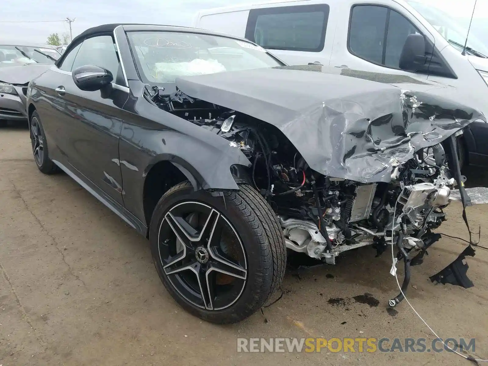 1 Photograph of a damaged car WDDWK8EB6LF955583 MERCEDES-BENZ C CLASS 2020