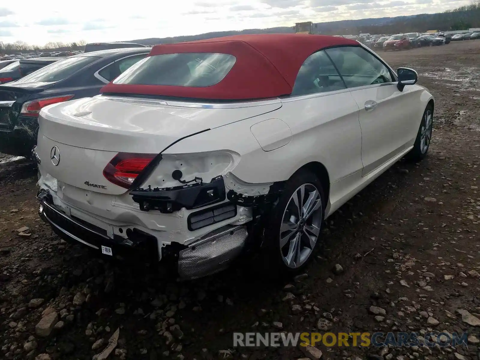 4 Photograph of a damaged car WDDWK8EB6LF960167 MERCEDES-BENZ C CLASS 2020