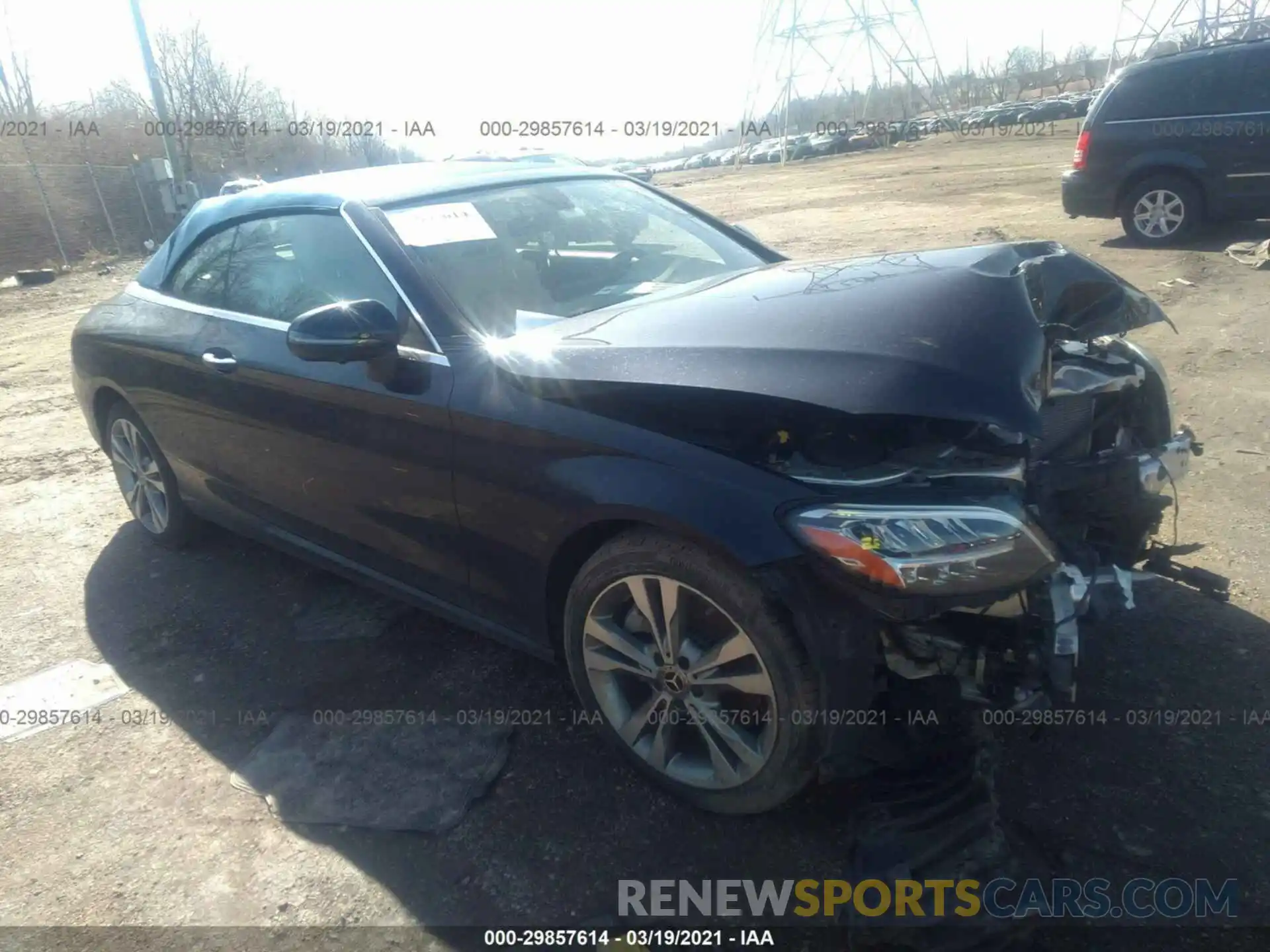 1 Photograph of a damaged car WDDWK8EB7LF944088 MERCEDES-BENZ C-CLASS 2020