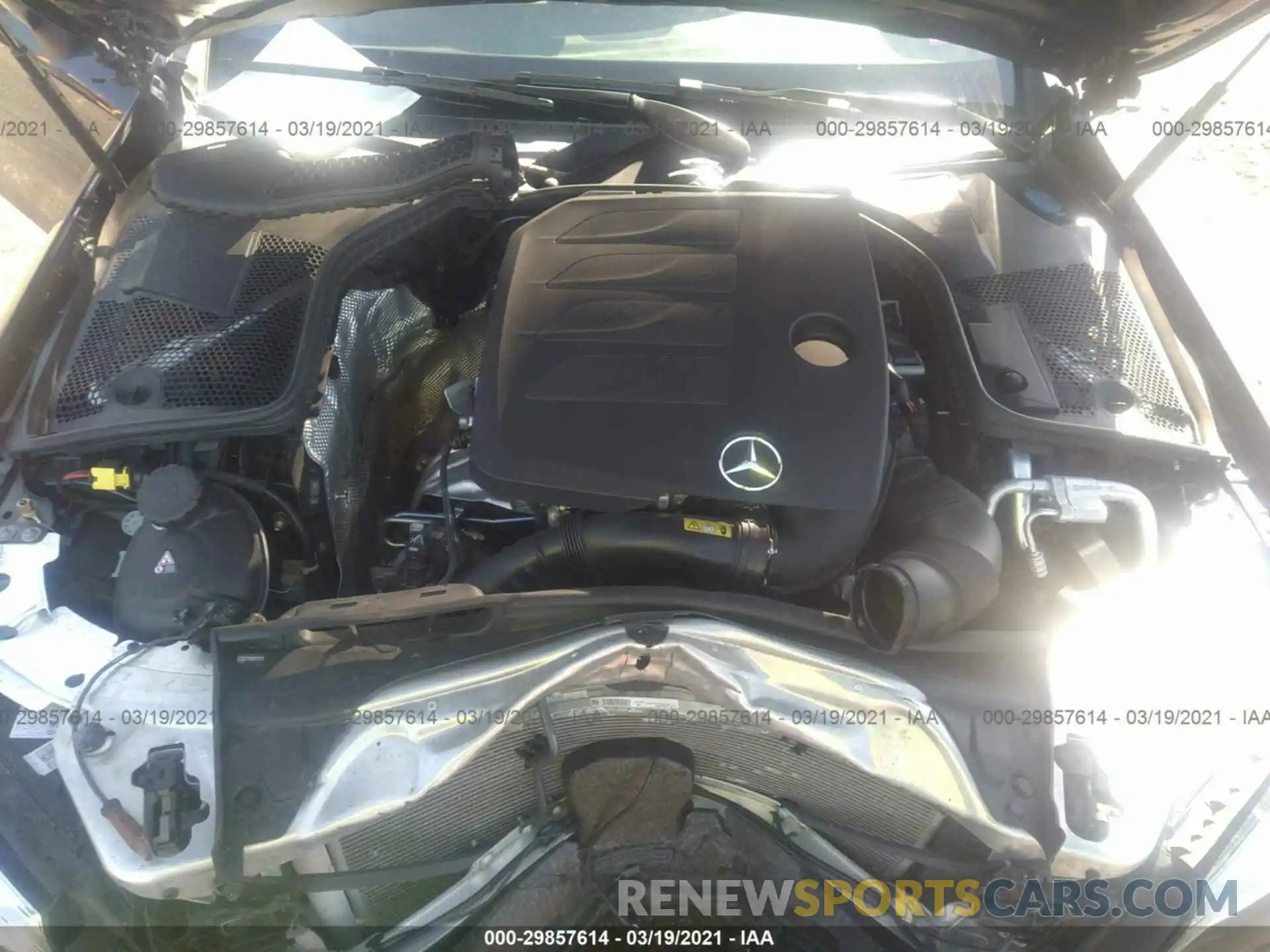 10 Photograph of a damaged car WDDWK8EB7LF944088 MERCEDES-BENZ C-CLASS 2020