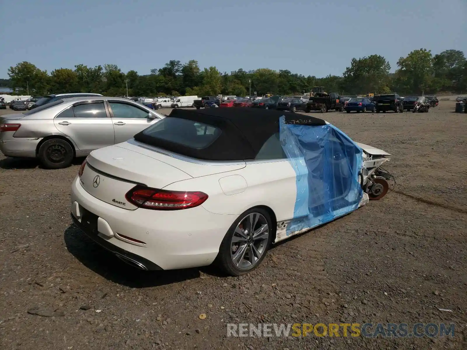 4 Photograph of a damaged car WDDWK8EBXLF934946 MERCEDES-BENZ C CLASS 2020