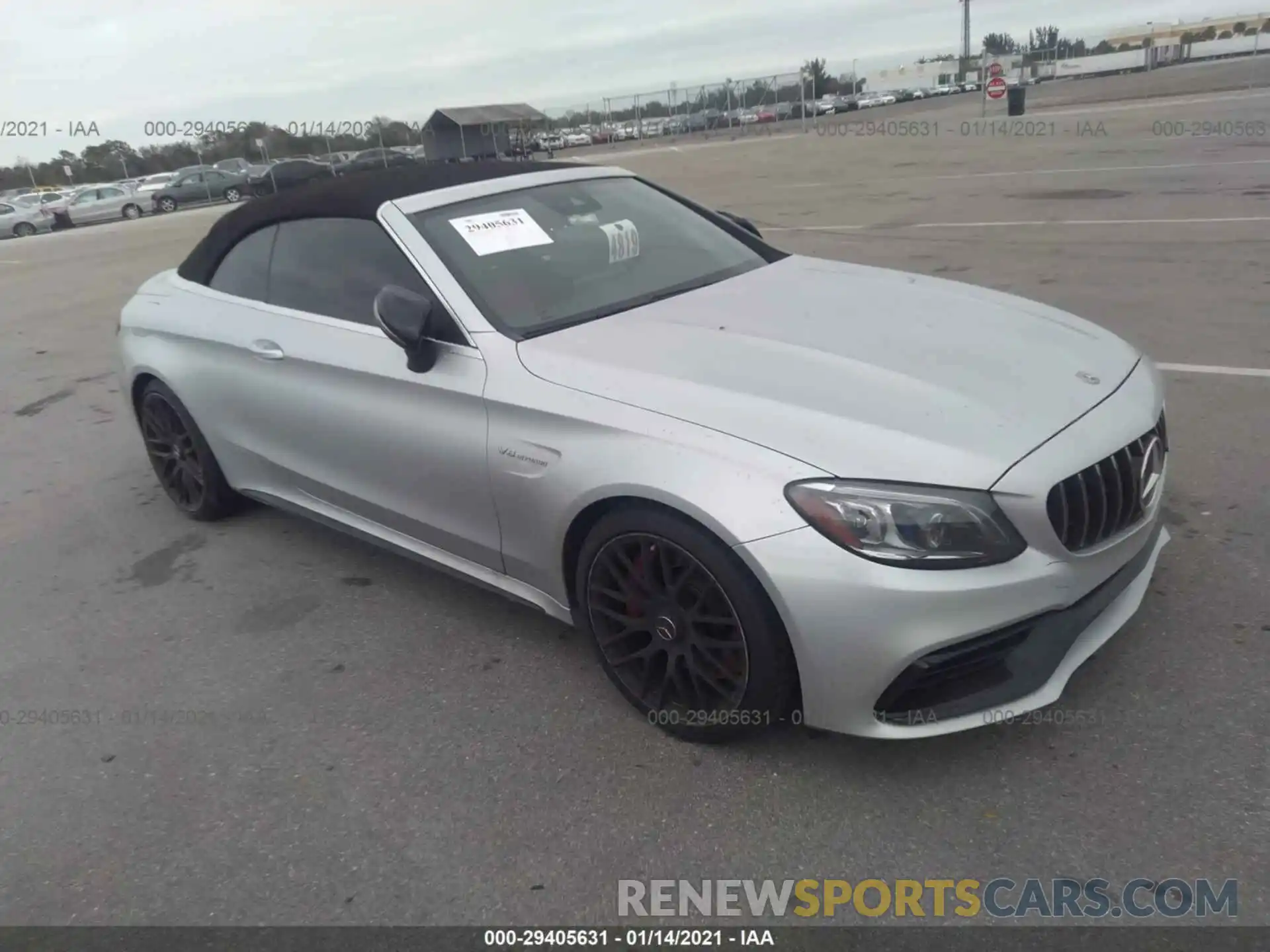 1 Photograph of a damaged car WDDWK8HB1LF968379 MERCEDES-BENZ C-CLASS 2020