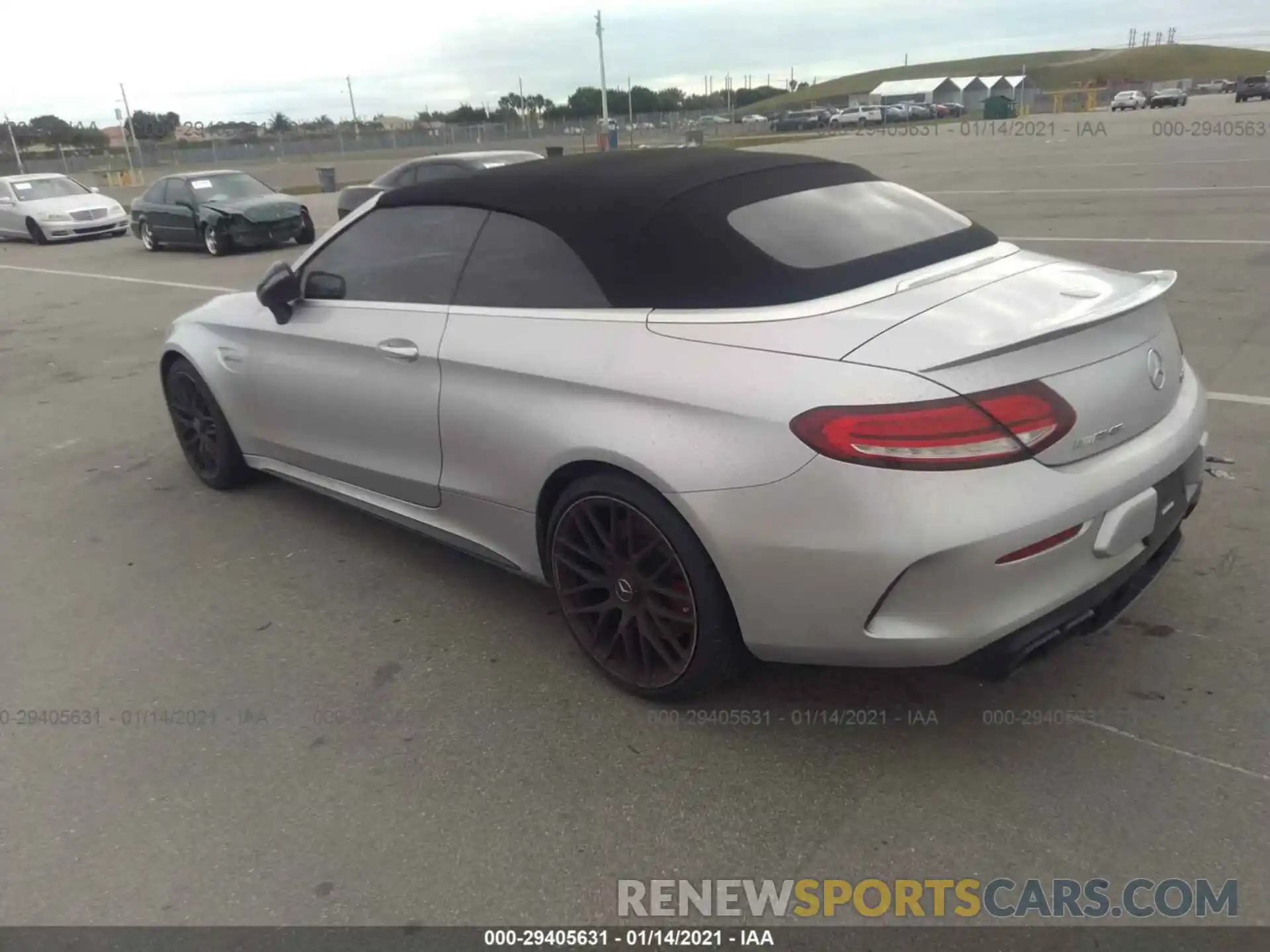 3 Photograph of a damaged car WDDWK8HB1LF968379 MERCEDES-BENZ C-CLASS 2020