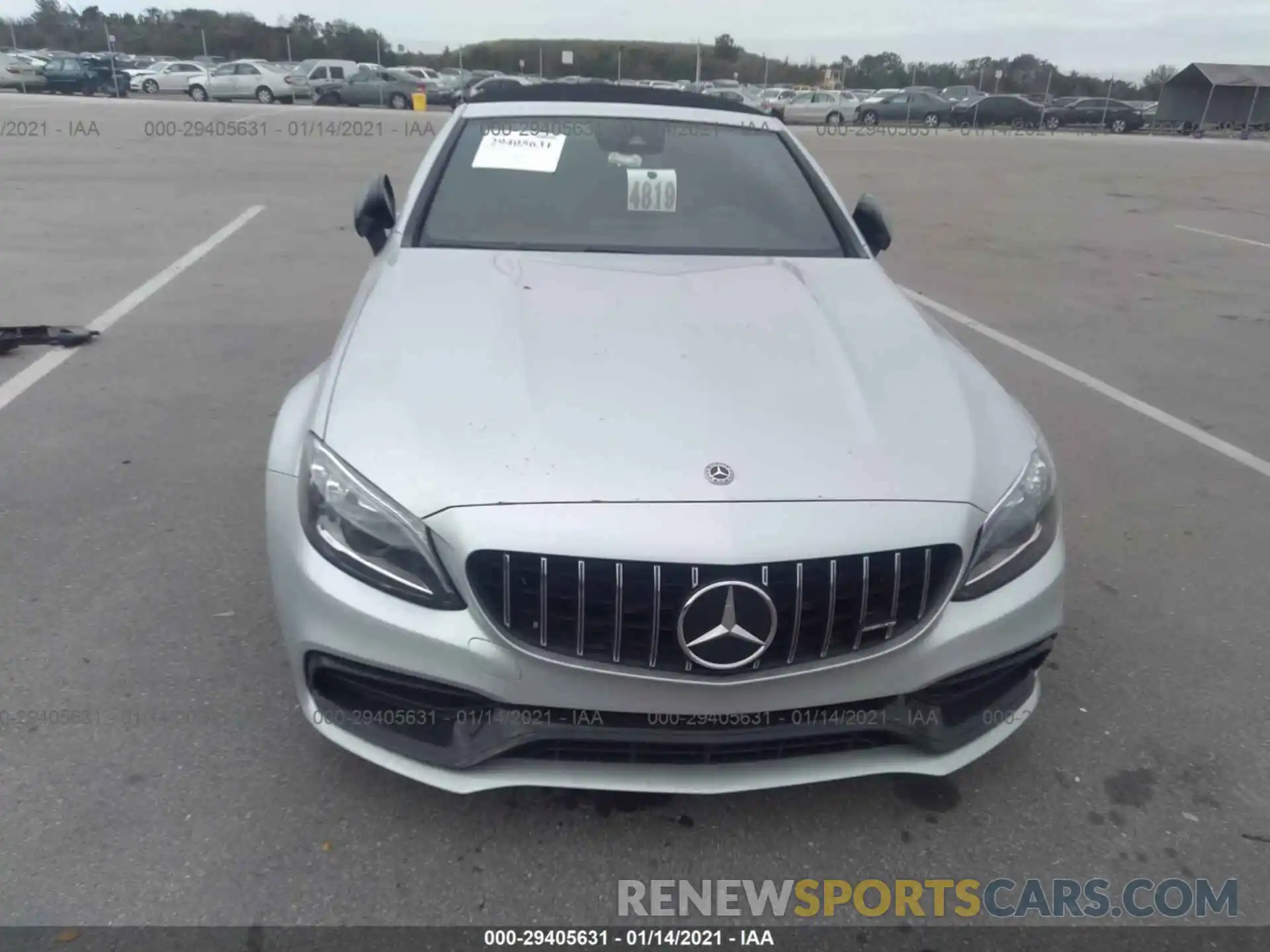 6 Photograph of a damaged car WDDWK8HB1LF968379 MERCEDES-BENZ C-CLASS 2020